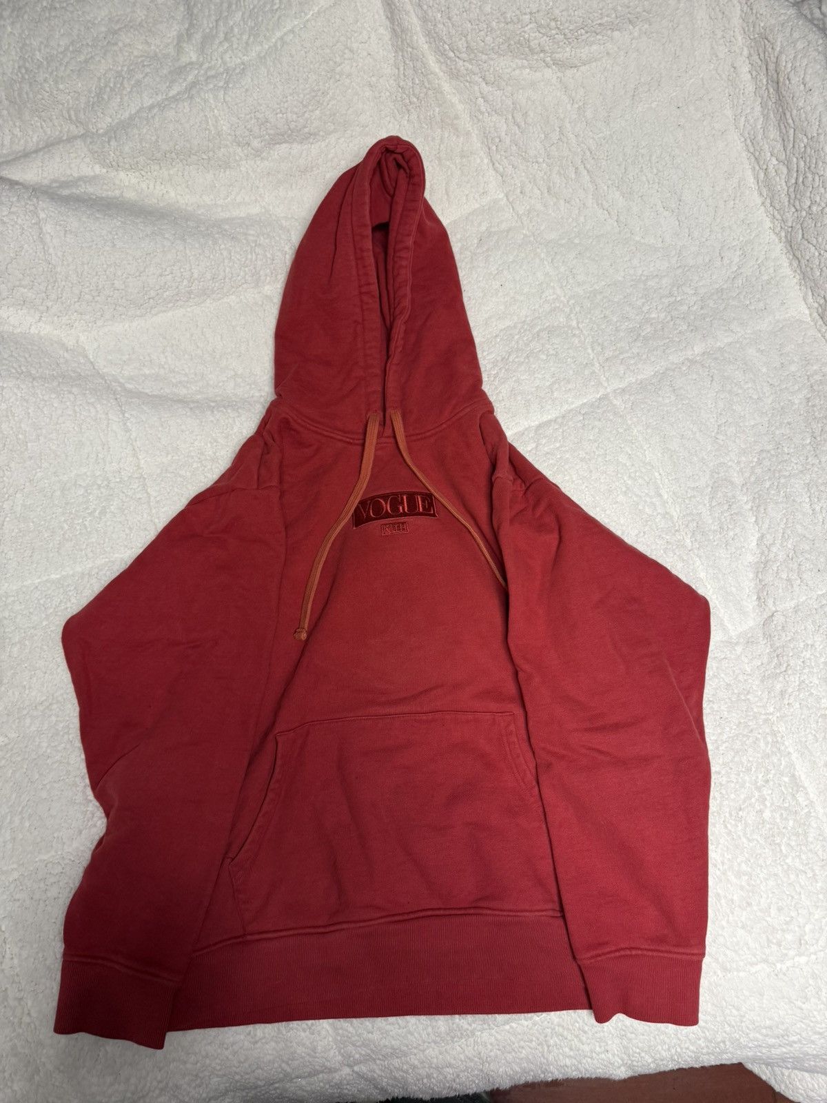 Kith × Vogue Kith x Vogue Pompeian Red Hoodie Size US XL / EU 56 / 4 - 2 Thumbnail