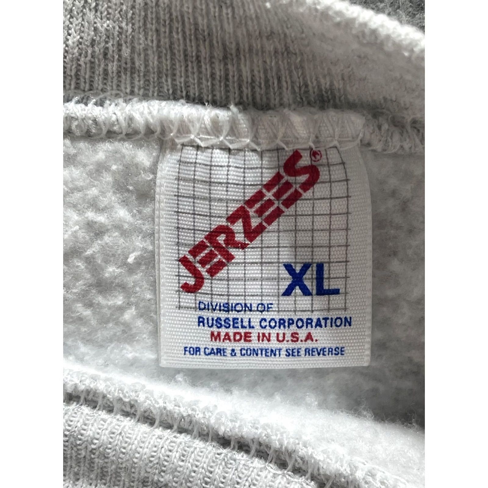 Jerzees VINTAGE Jerzees Sweatshirt Womens XL Gray Bunny Carrot Easter Crewneck USA 90s Mens Size XL / US 12-14 / IT 48-50 - 4 Thumbnail