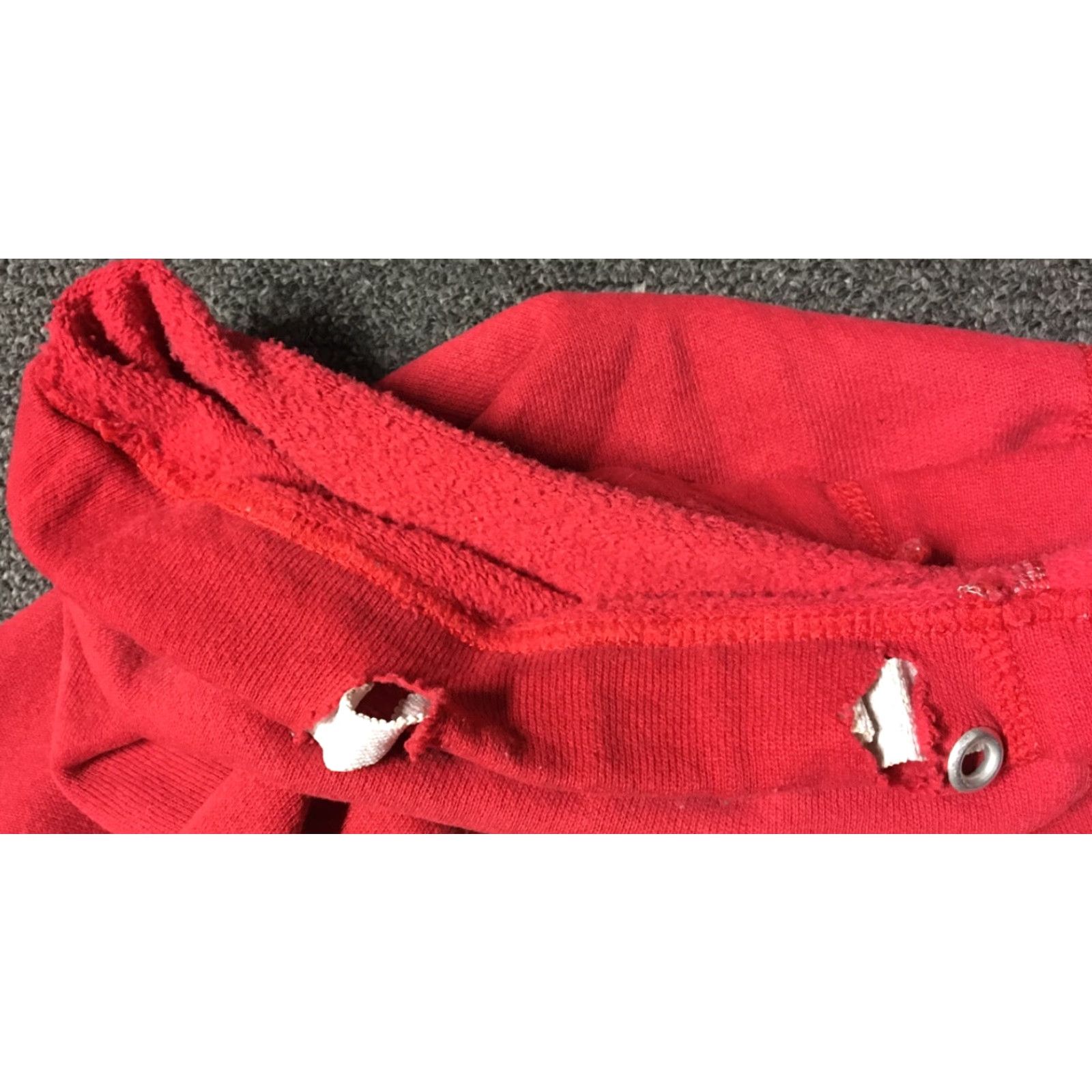 Vintage VINTAGE University Arizona Distressed Sweatpants M USA Artex Sweatpants Mens Red 80s Grunge School Track ASU Wildcats Size US 31 - 3 Thumbnail