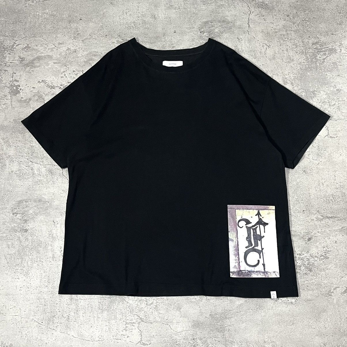 Facetasm Facetasm Lettering SS Tee - Black Size US XXL / EU 58 / 5 - 1 Thumbnail