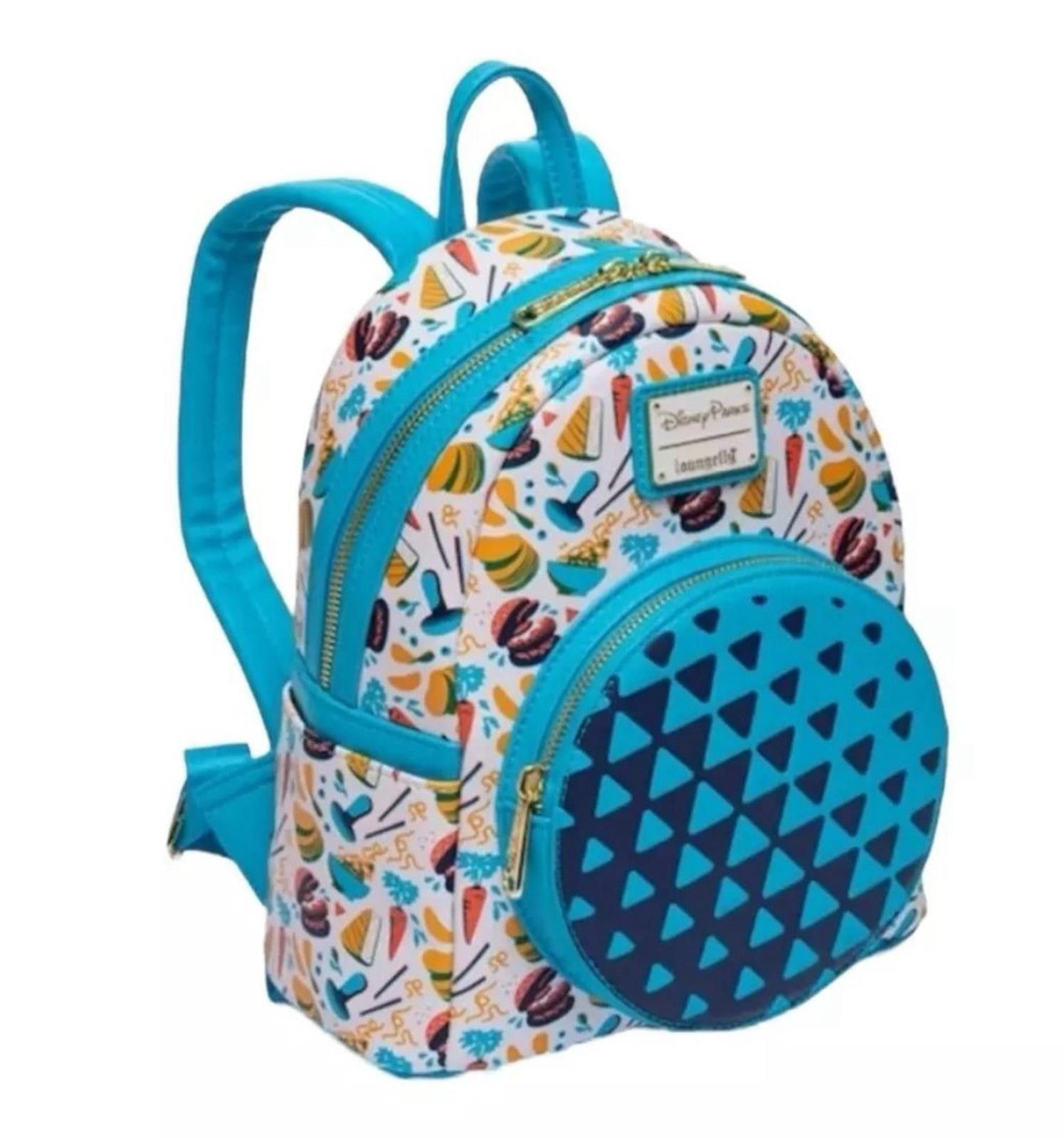 NWT Disney 2024 Epcot International Food and Wine Festival Loungefly Backpack Disney Parks Loungefly 2024 Epcot Food & Wine Festival Chef  main image 2