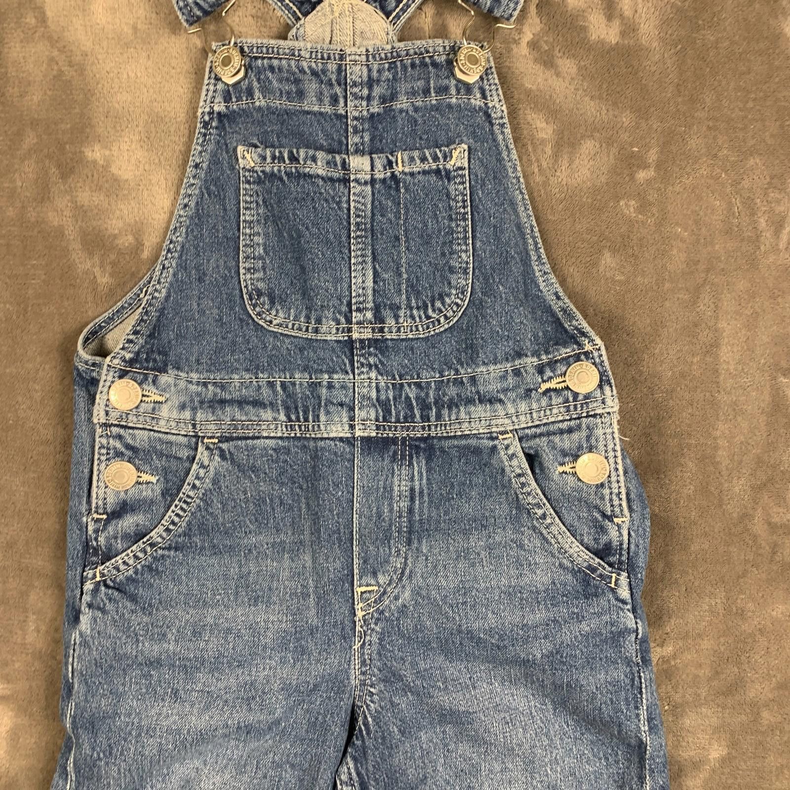 H&M NEW H&M Demin Overalls Boys Size 5T Carpenter Wide Leg (381) Size US 26 / EU 42 - 3 Thumbnail