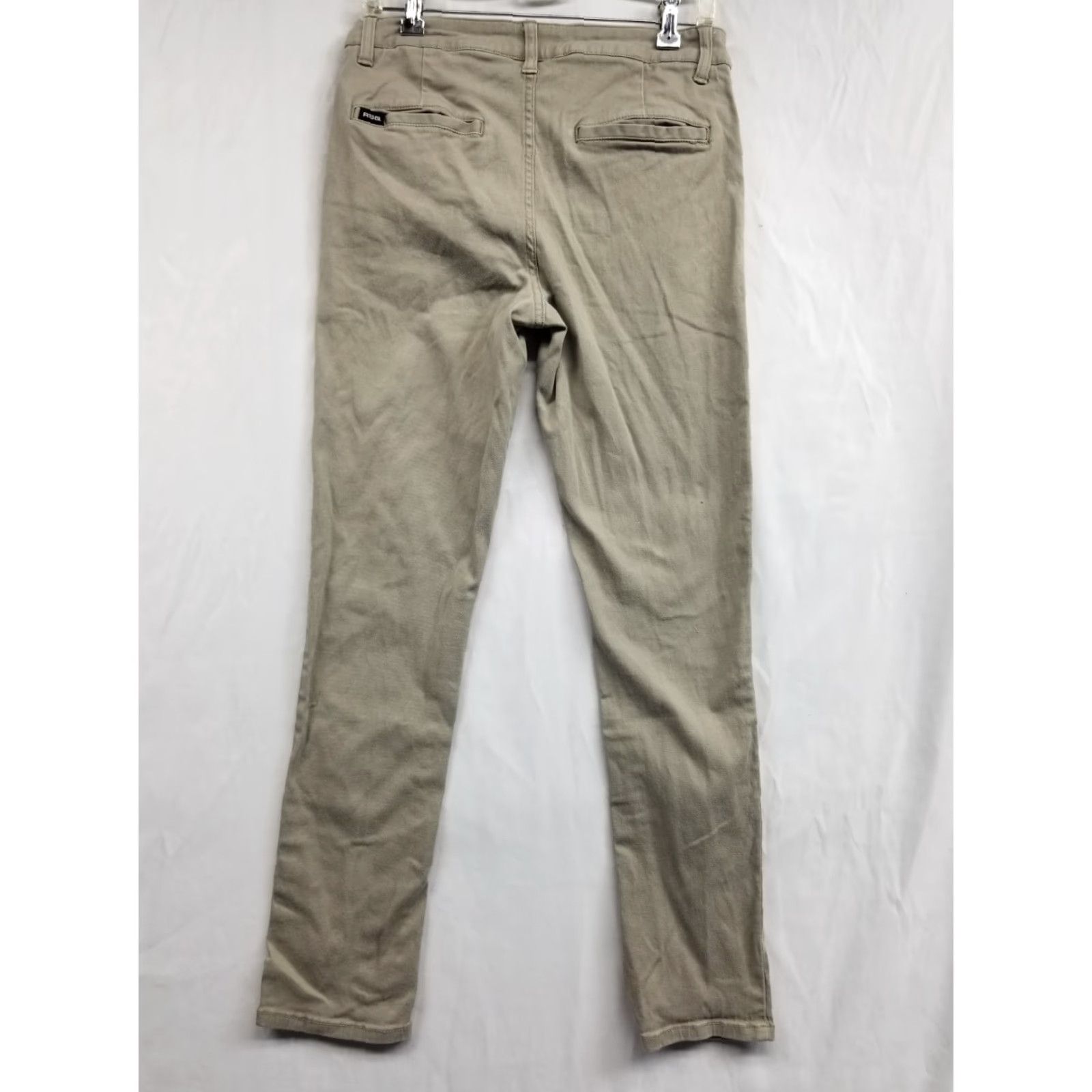 Rsq RSQ Jeans Mens 28x30 Khaki Beige Slim Straight 5-Pocket Cotton Spandex Regular Jeans Mens Size US 28 / EU 44 - 2 Thumbnail