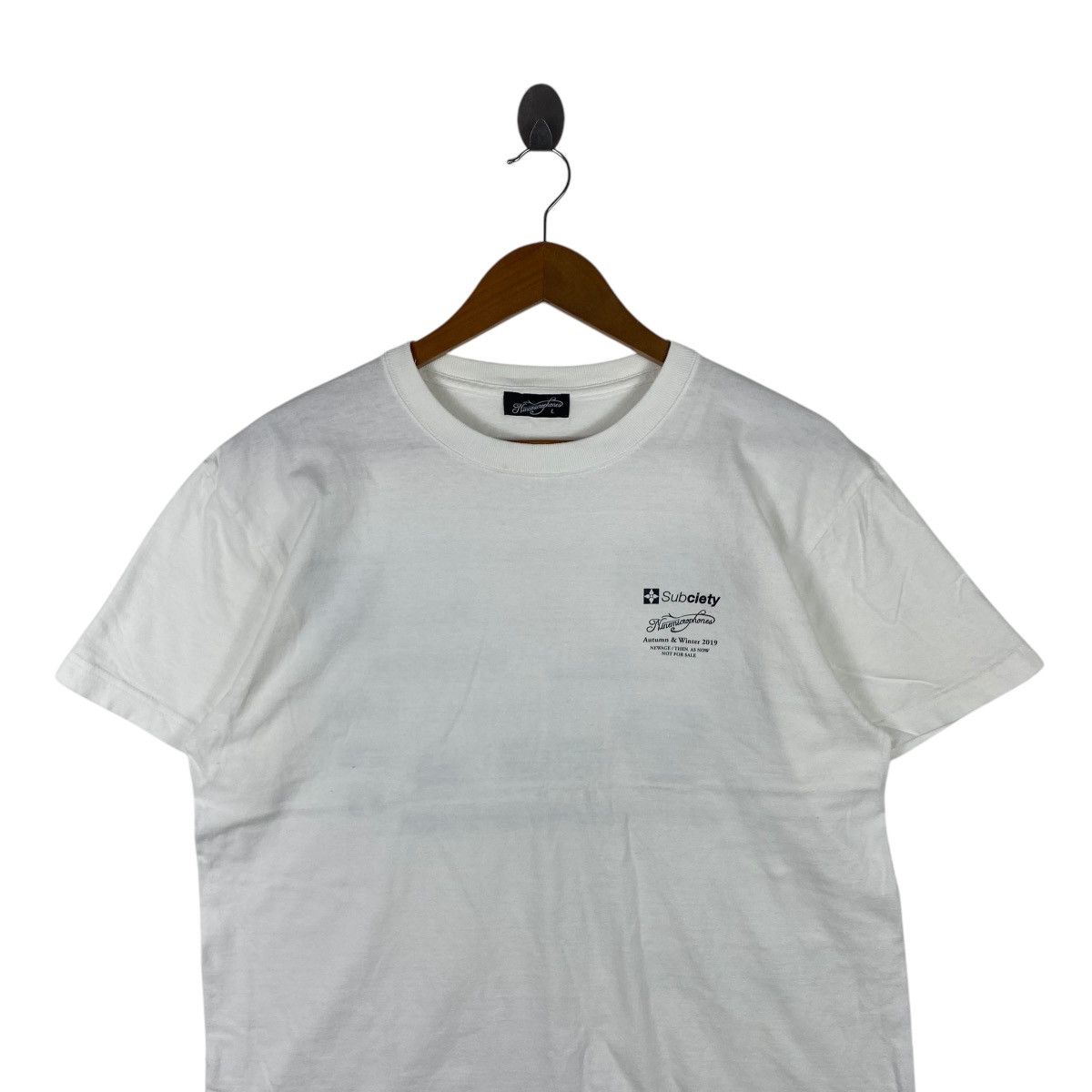 Vintage SUBCIETY NINE MICROPHONES Japan Harajuku Store Shirt Top Size US L / EU 52-54 / 3 - 4 Thumbnail