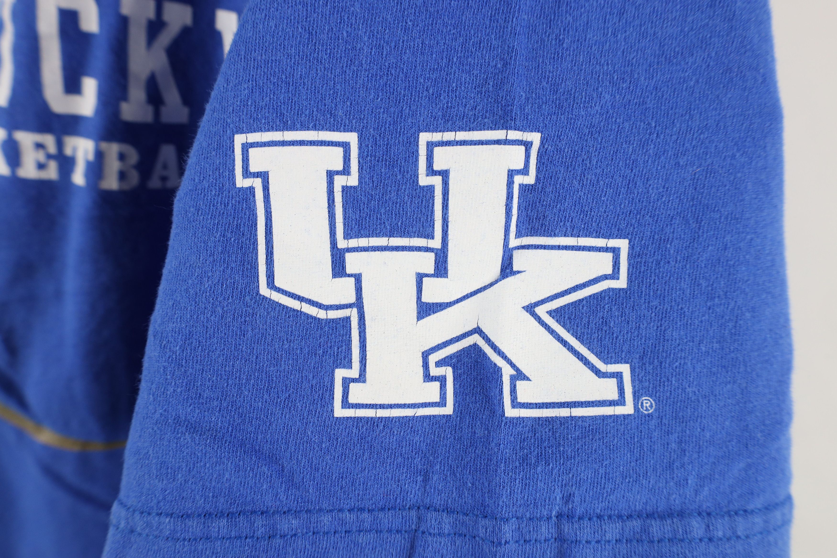 Nike × Vintage Vintage Nike Elite University of Kentucky Basketball T-Shirt Size US XL / EU 56 / 4 - 4 Thumbnail