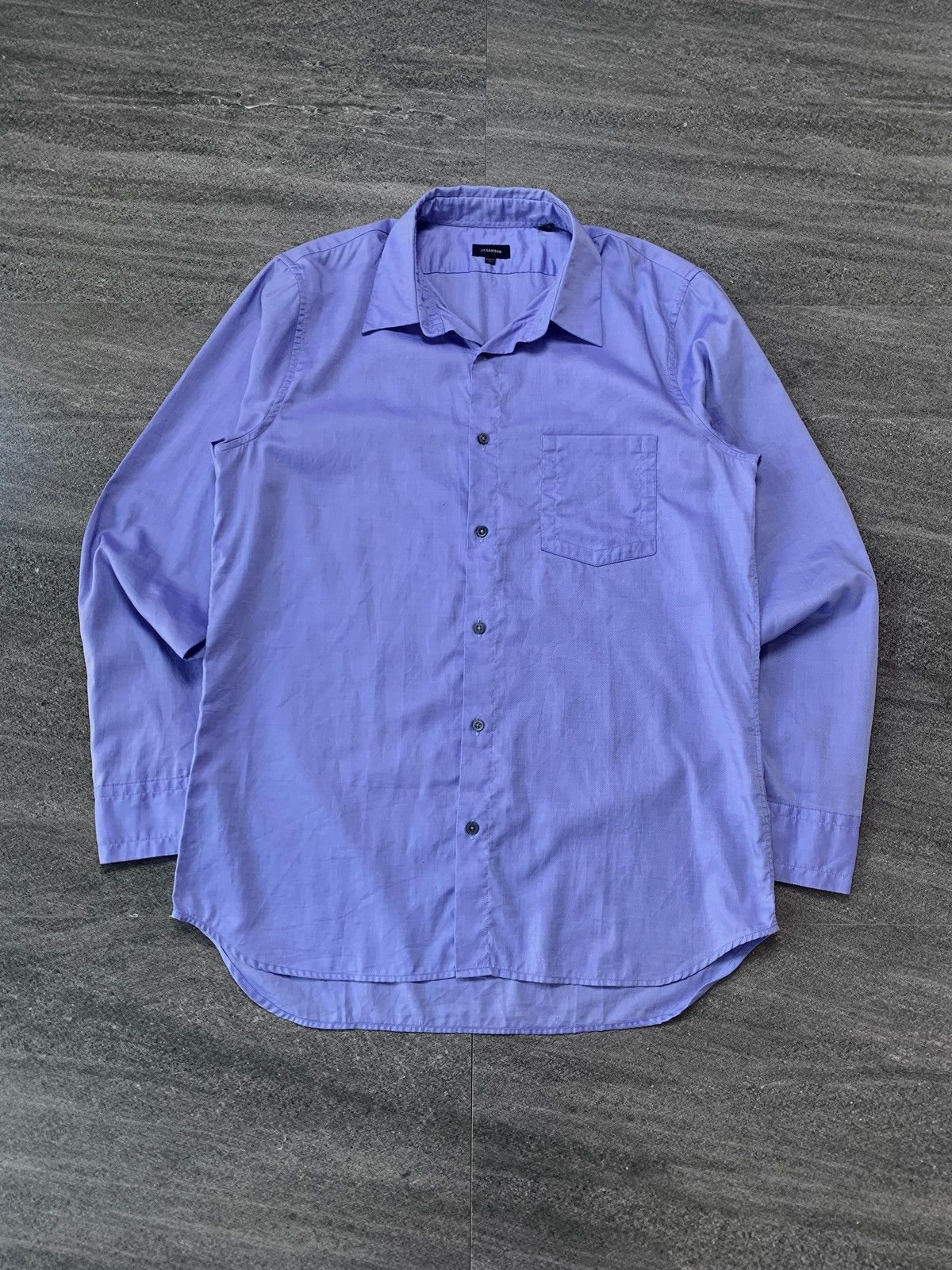 Jil Sander FREE TAX! Tailor Made Cotton Shiny Shirt Size US M / EU 48-50 / 2 - 2 Thumbnail