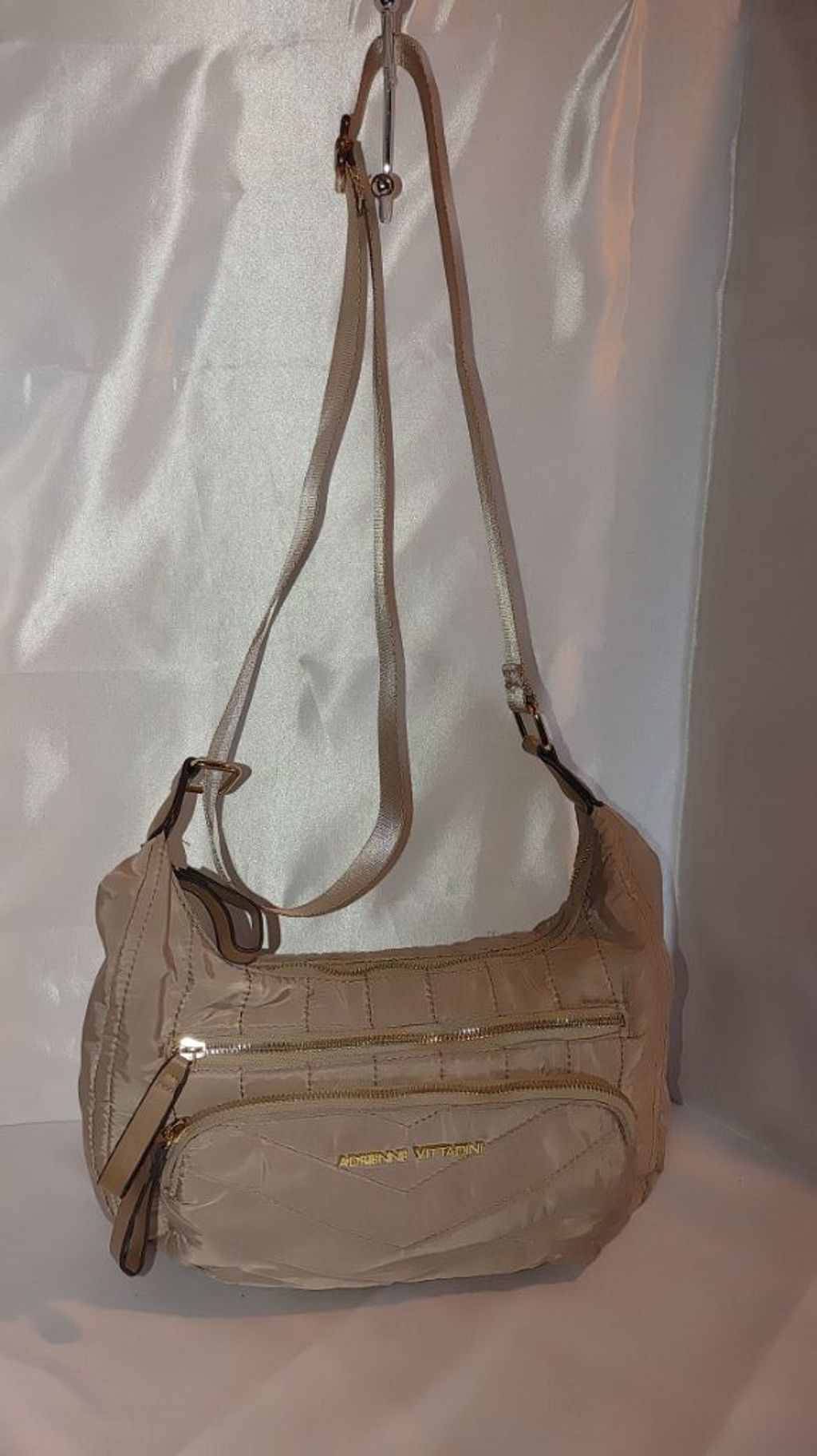 Adrianna Papell Adrienne Vittadini Quilted Nylon Crossbody Size ONE SIZE - 2 Thumbnail