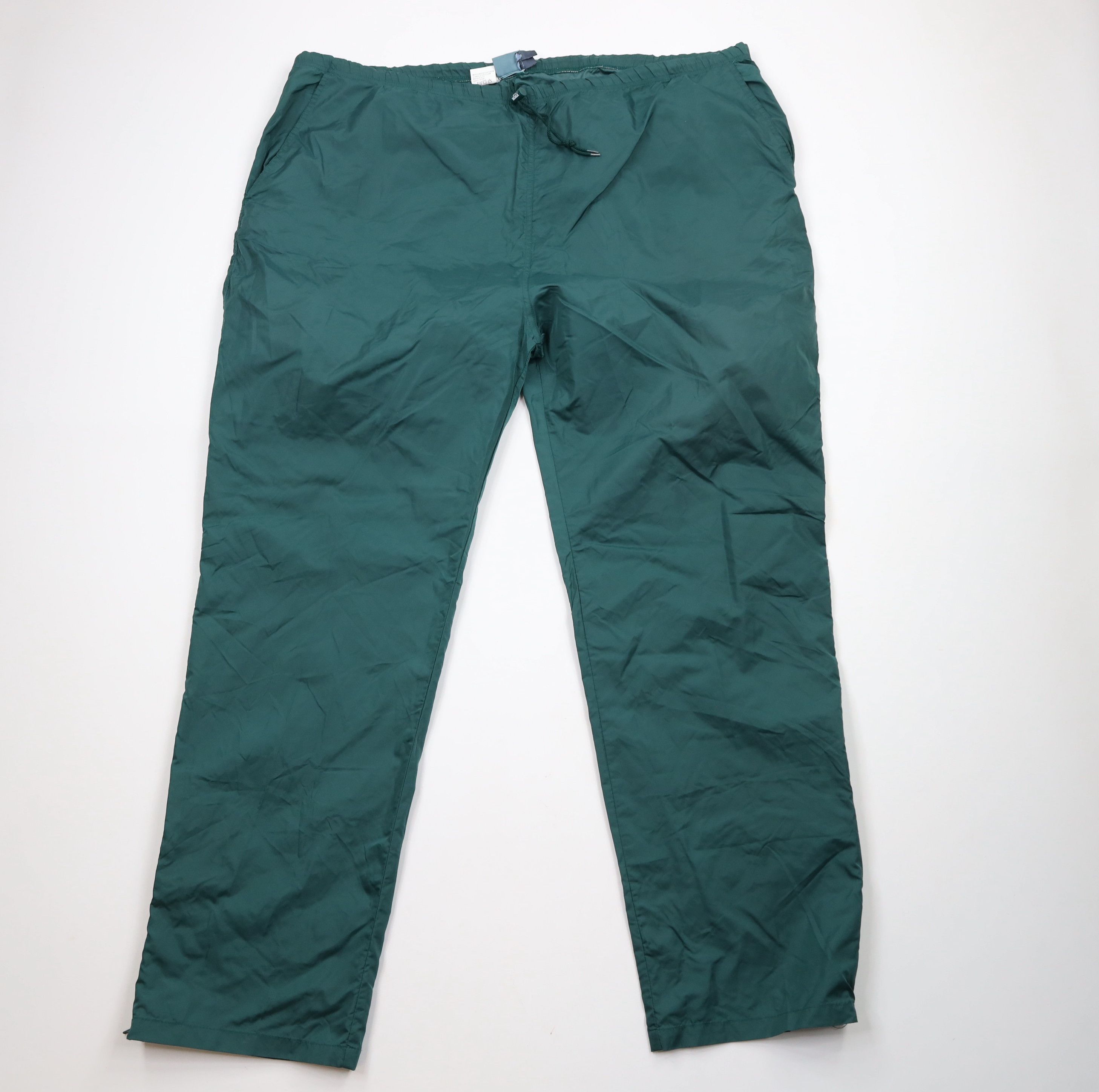 Vintage Vintage 90s Woolrich Wide Leg Windbreaker Rain Pants Green Size US 40 / EU 56 - 1 Thumbnail
