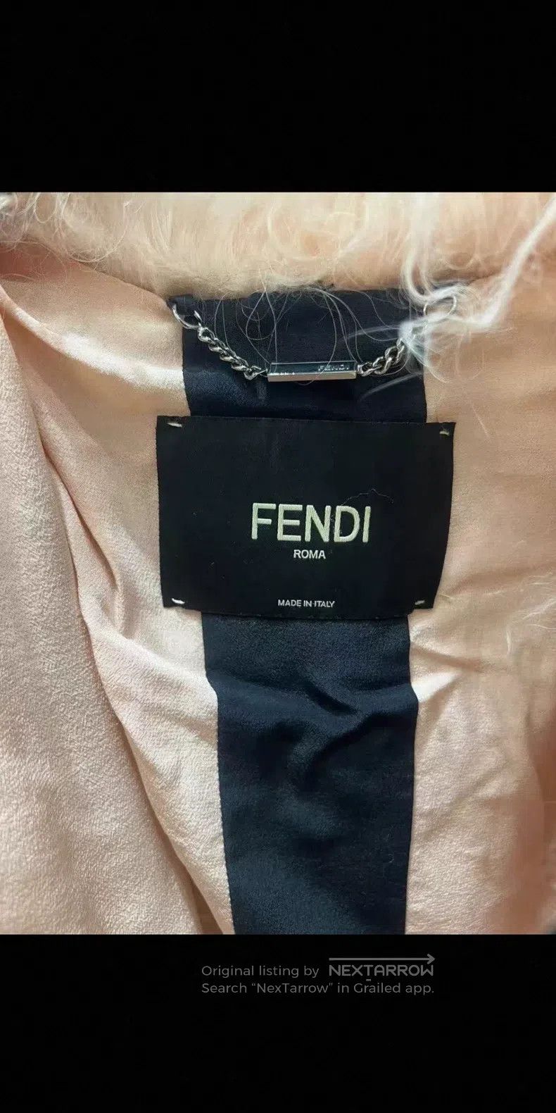 Fendi Fendi Runway Fur Jacket, Pink Size XS / US 0-2 / IT 36-38 - 4 Thumbnail