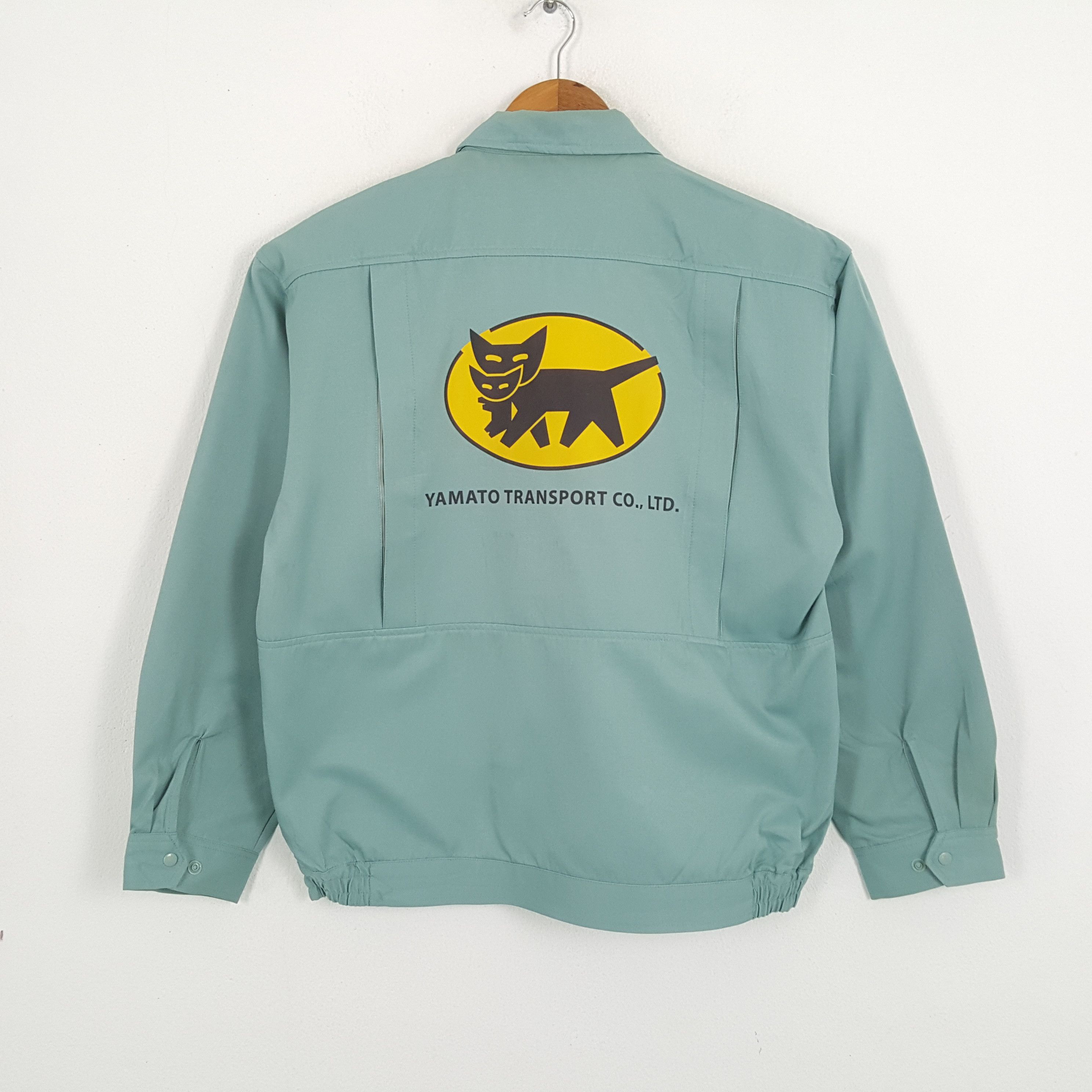 Japanese Brand × Vintage Vintage YAMATO TRANSPORT Japanese Racing Custom Jacket Size US L / EU 52-54 / 3 - 1 Thumbnail