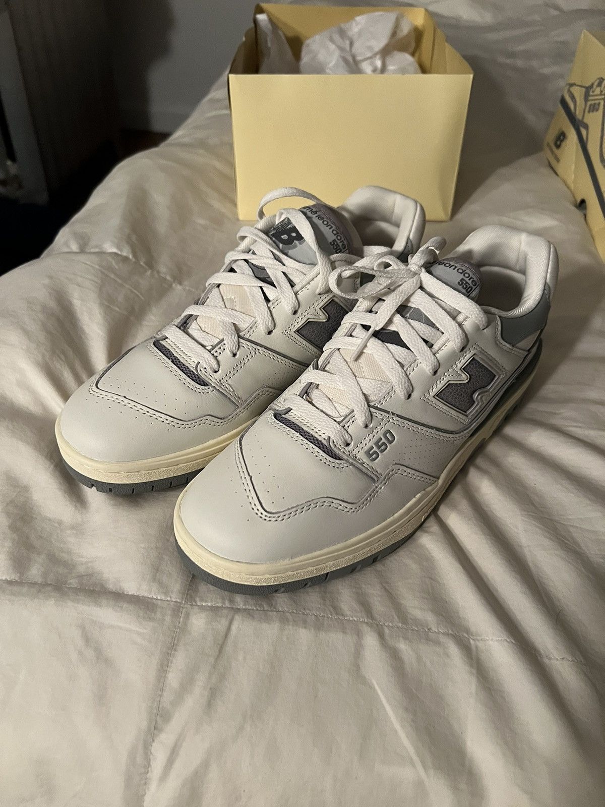 Aime Leon Dore ALD x New Balance 550 Size US 9 / EU 42 - 4 Thumbnail