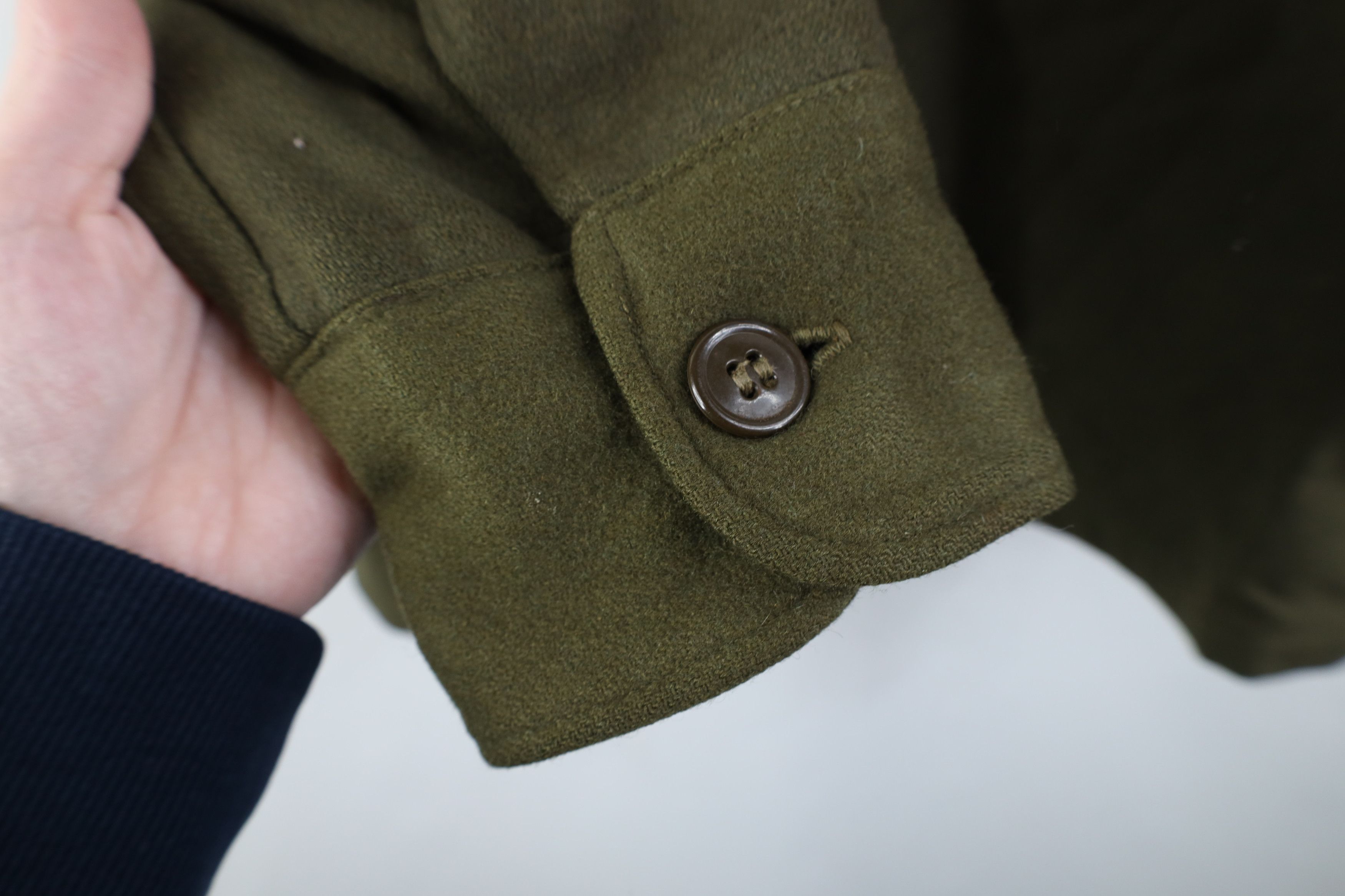 Vintage Vintage 50s Korean War 108 Wool Field Shirt Jacket USGI Size US S / EU 44-46 / 1 - 8 Thumbnail