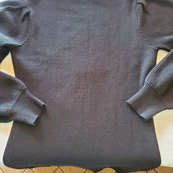 Vintage Anrabess Black Ribbed Sweater Long Sleeve Sz. XL Dress Size XL / US 12-14 / IT 48-50 - 7 Thumbnail