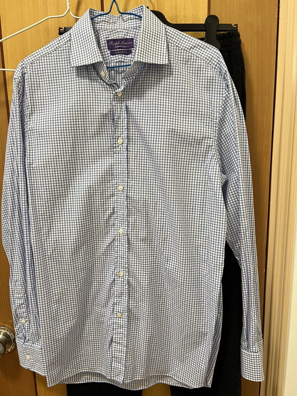 Ralph Lauren Purple Label Ralph Lauren purple label checked shirt Size US M / EU 48-50 / 2 - 1 Thumbnail