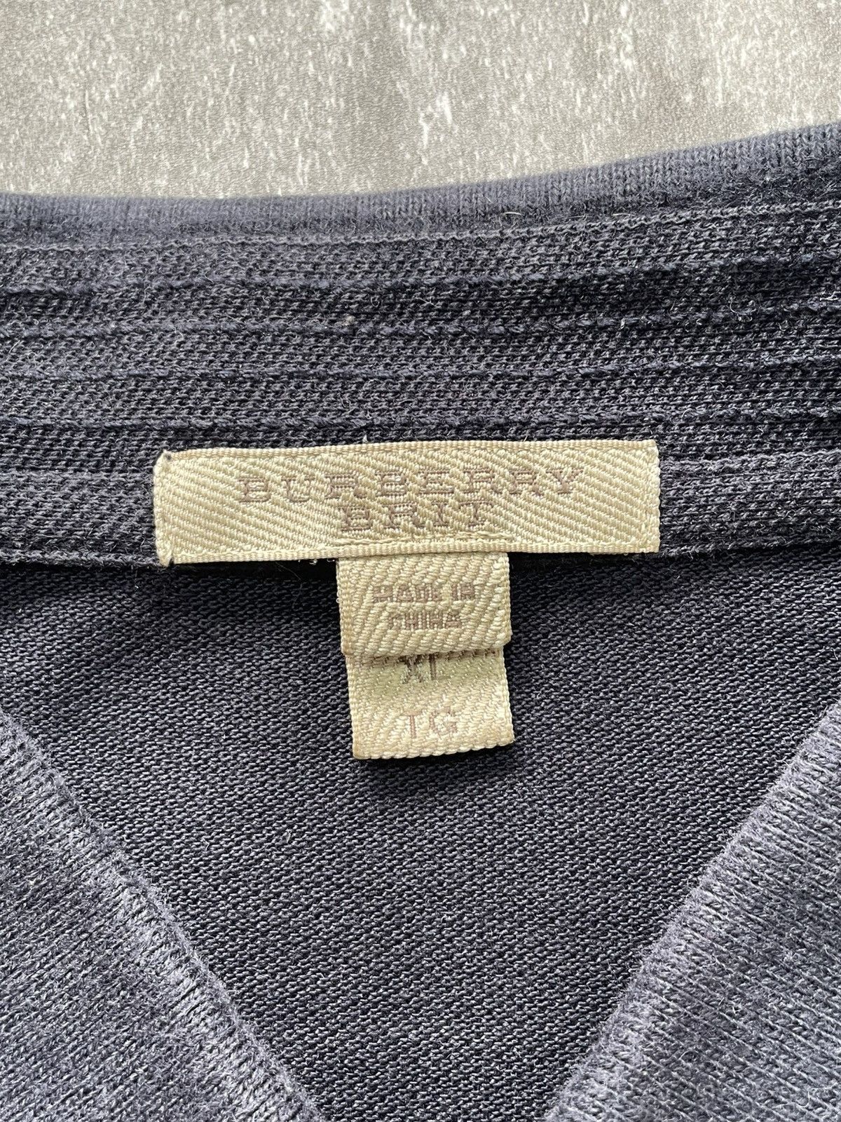 Burberry Burberry Brit Embroidered Horse Logo Nova Check Polo Shirt Size US XL / EU 56 / 4 - 5 Thumbnail