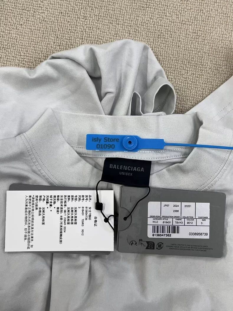 Balenciaga Balenciaga Valentine's Day limited solid color round neck Size L / US 10 / IT 46 - 5 Thumbnail