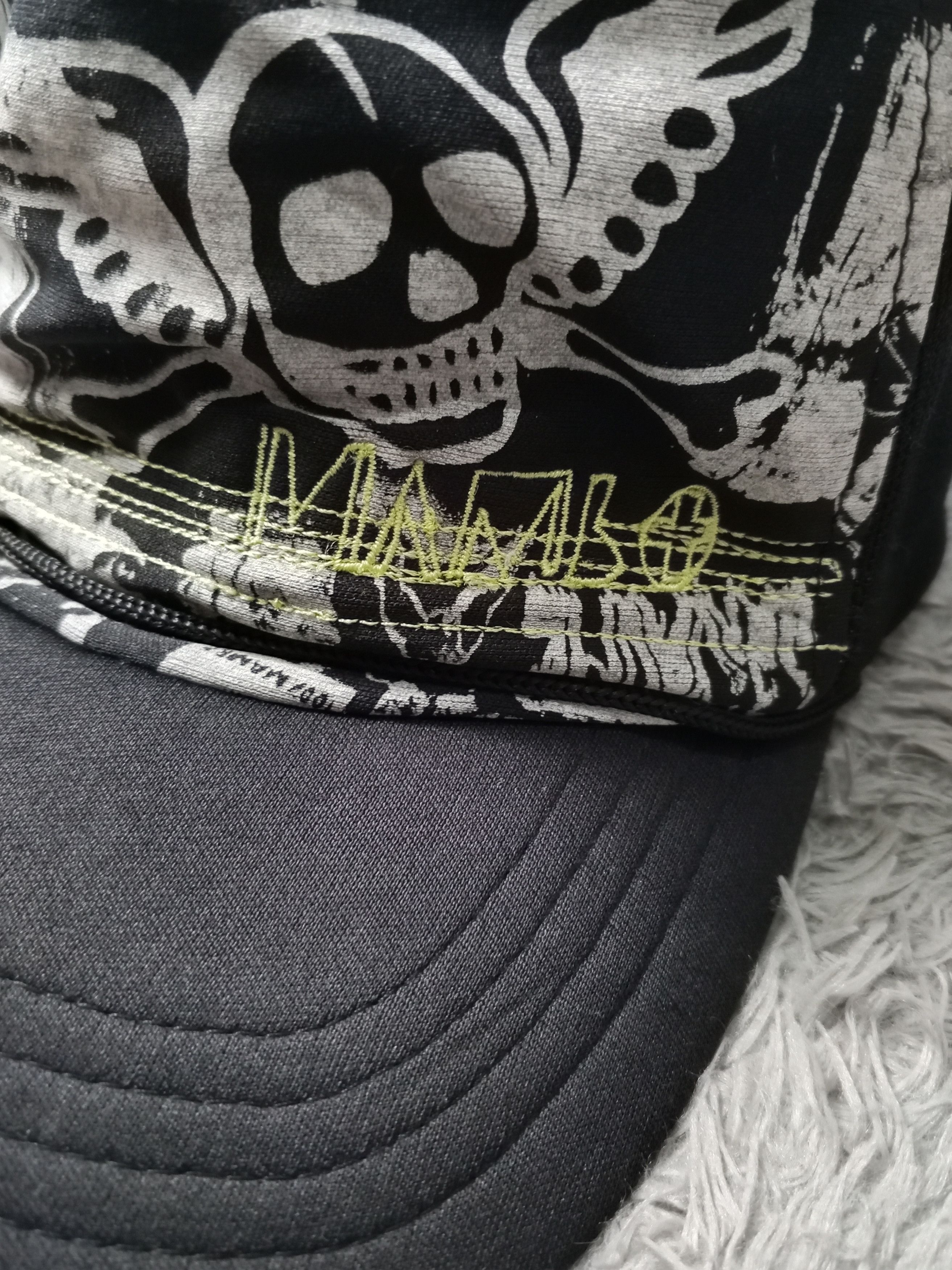 Mambo Vintage Mambo Skull Trucker Hat Size ONE SIZE - 2 Thumbnail
