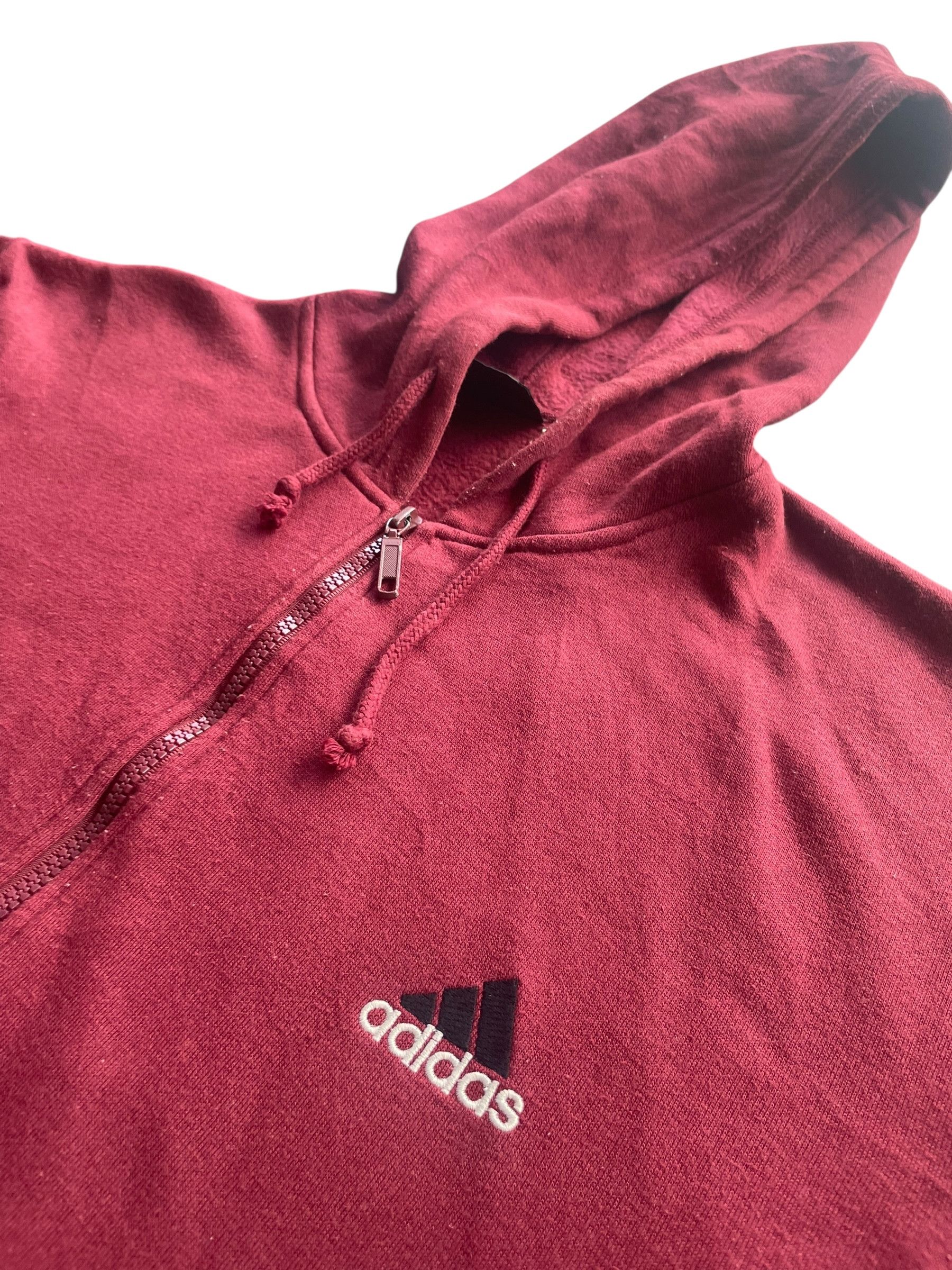 Adidas Vintage Adidas Hoodie Size US L / EU 52-54 / 3 - 4 Thumbnail