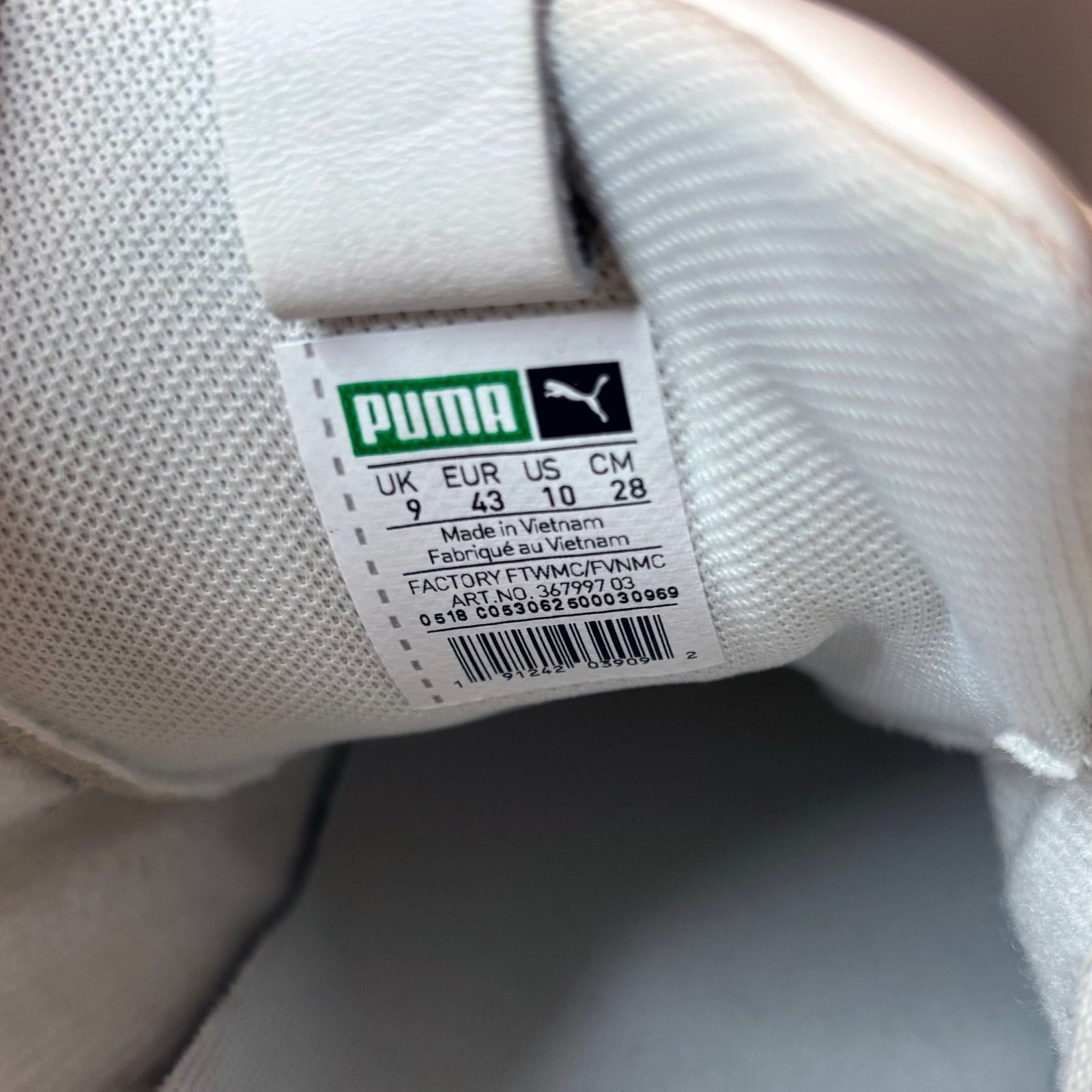 Puma Puma Thunder Desert Cream Leather Chunky Sneakers Size 10 Size US 10 / IT 40 - 11 Thumbnail