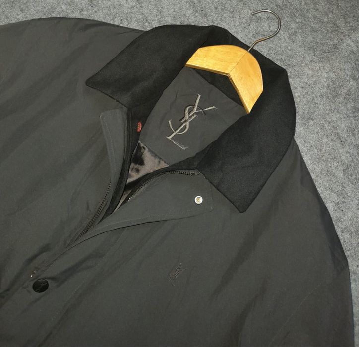 Vintage 💥Black Charcoal💥Vintage Yves Saint Laurent x Ysl Jacket