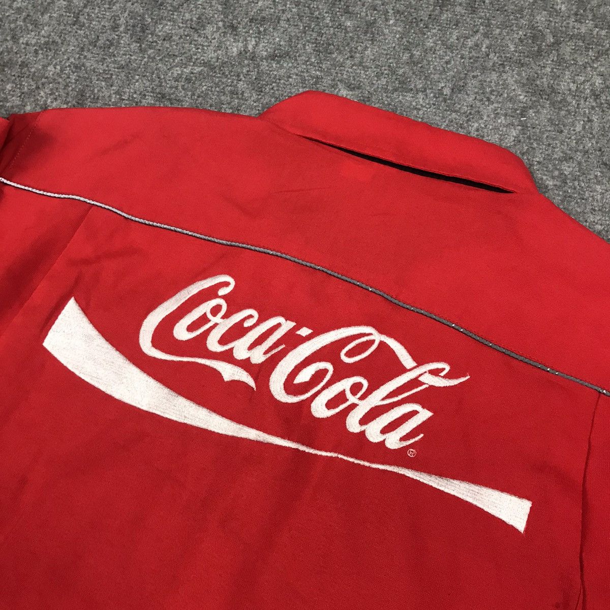 Coca Cola × Japanese Brand VINTAGE COCA COLA JAPAN BUTTON SHIRT Size US L / EU 52-54 / 3 - 5 Thumbnail