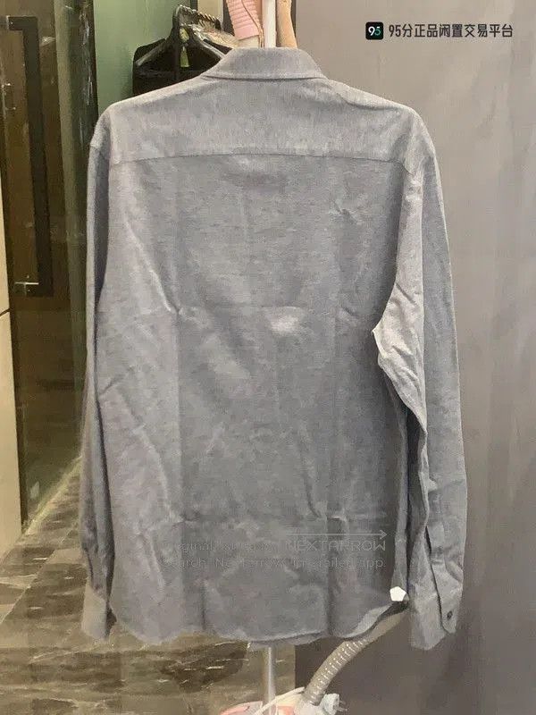 Loro Piana Loro Piana Men's Solid Lapel Single. Size US XXL / EU 58 / 5 - 2 Thumbnail
