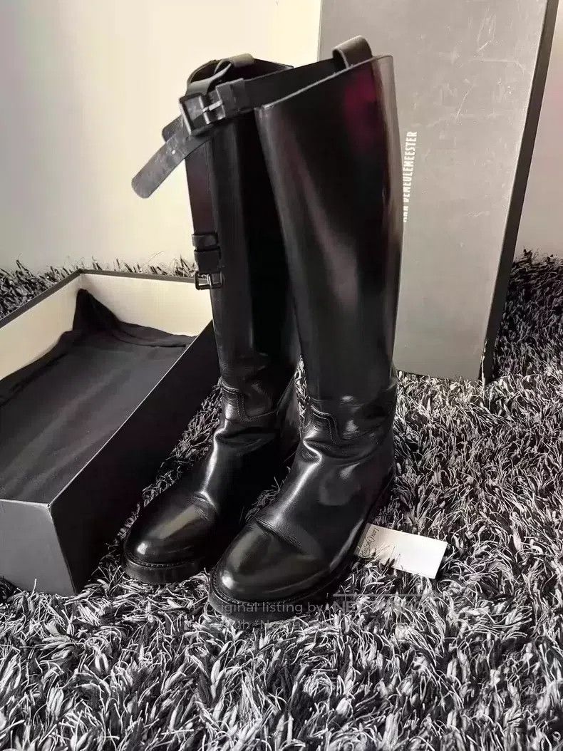 Ann Demeulemeester Ann Demeulemeester 39.5 women's high boots Size US 9 / IT 39 - 1 Thumbnail