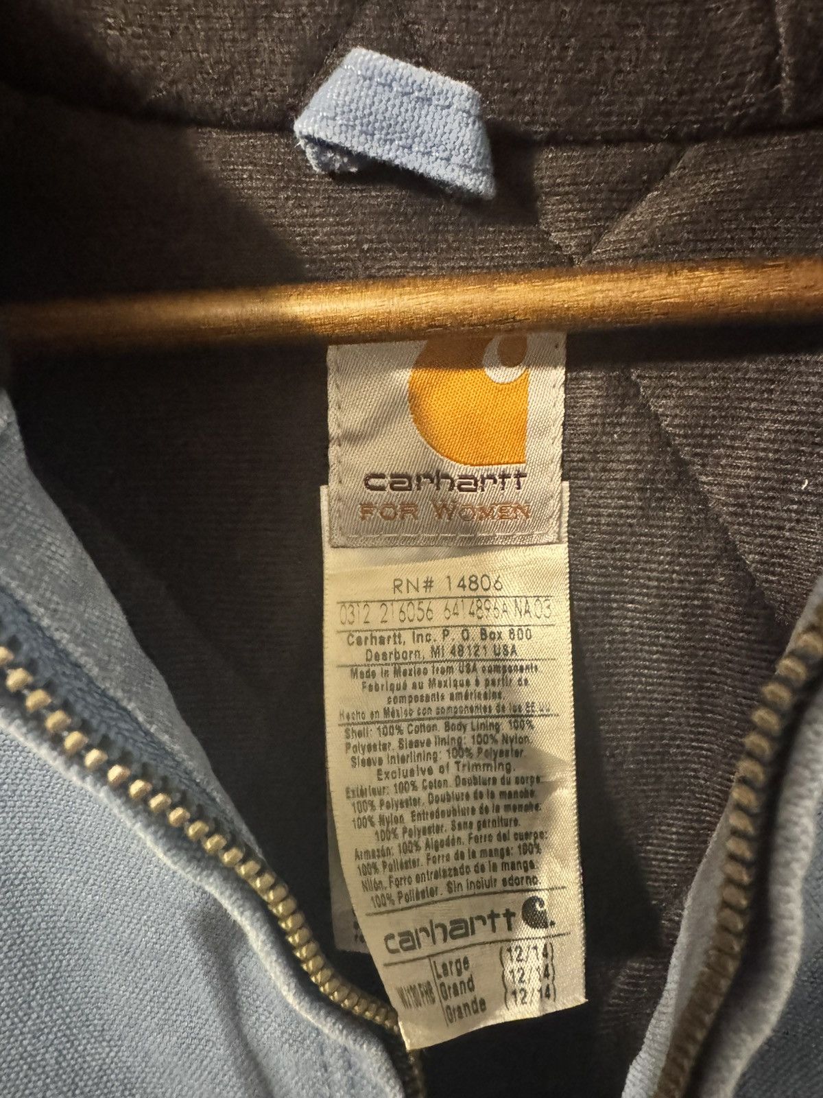 Carhartt VINTAGE hooded carhartt Detroit jacket Size L / US 10 / IT 46 - 7 Thumbnail