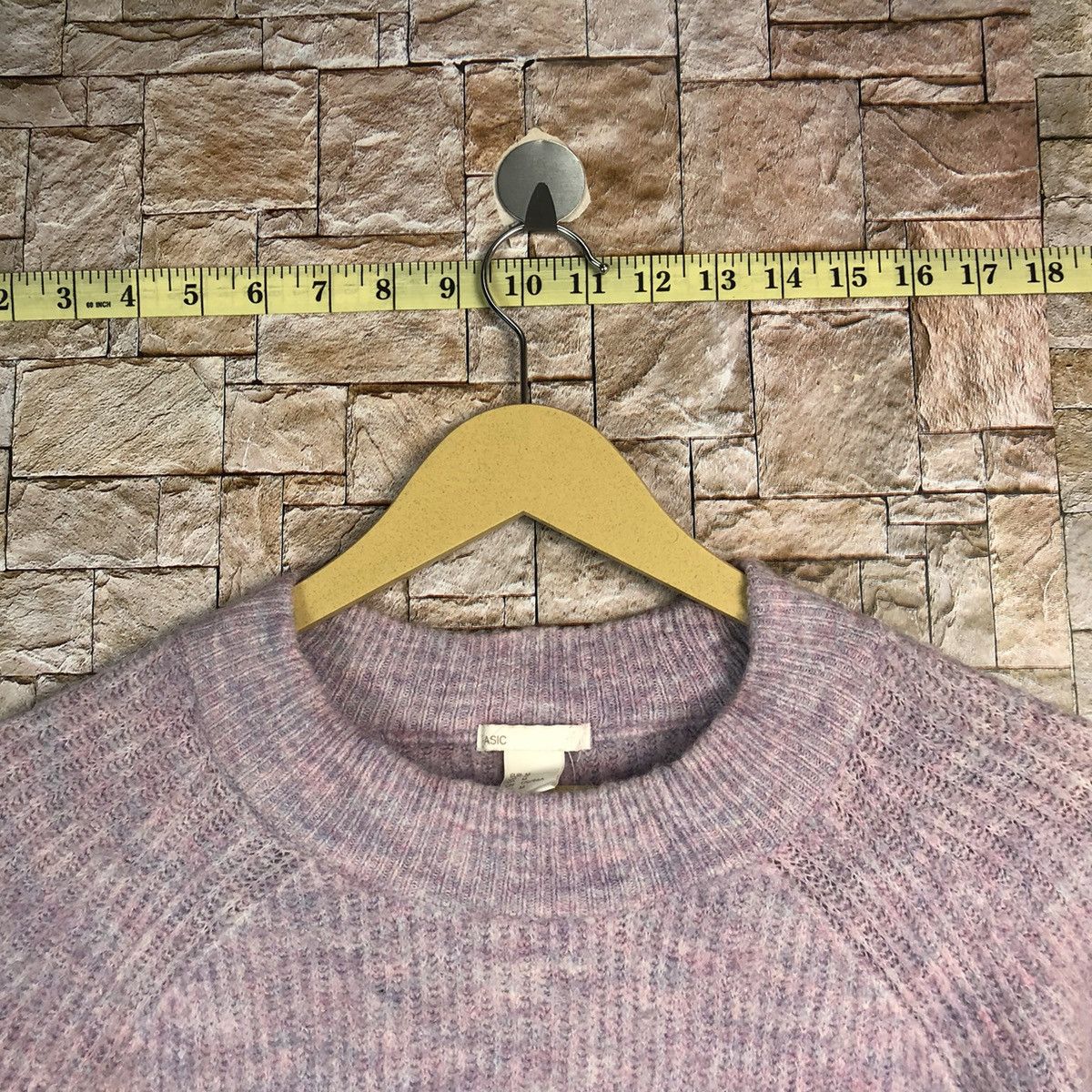Homespun Knitwear × Japanese Brand Basic Pink Knitwear #A774 Size M / US 6-8 / IT 42-44 - 4 Thumbnail