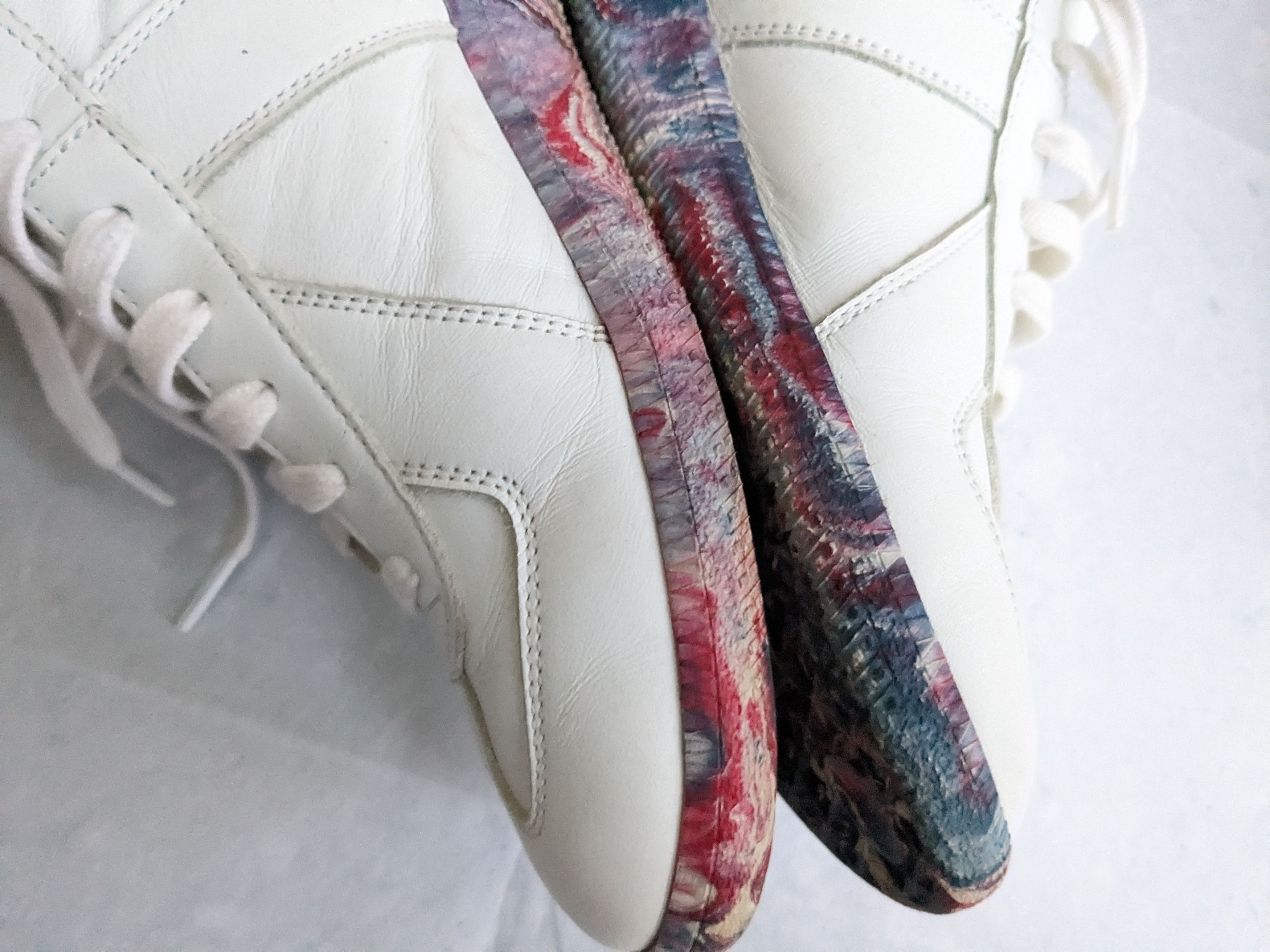 Maison Margiela Maison Margiela Replica GAT White 9 42 High Tops Rainbow Size US 9 / EU 42 - 10 Thumbnail