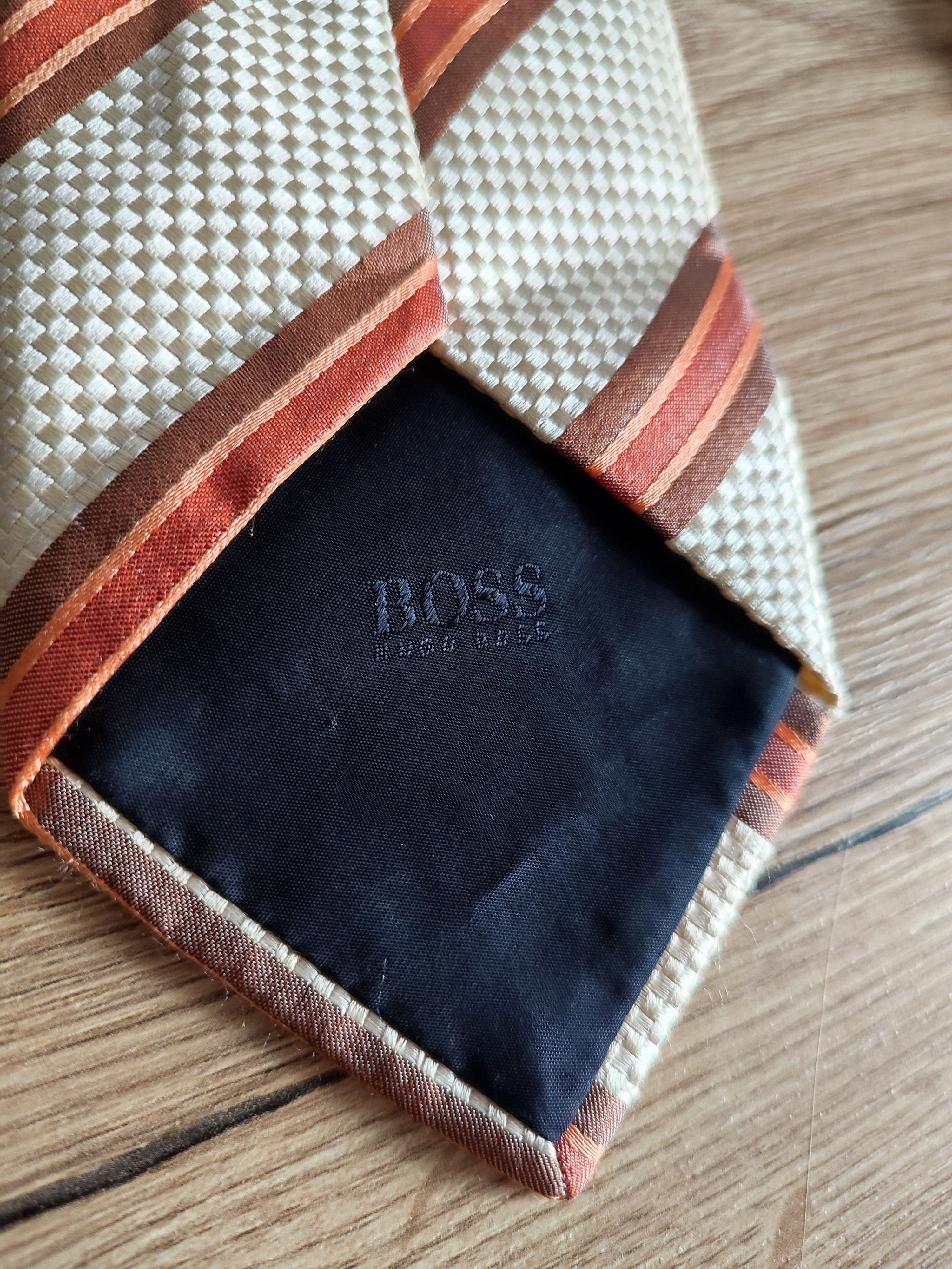 Hugo Boss Hugo Boss striped silk tie Size ONE SIZE - 4 Thumbnail