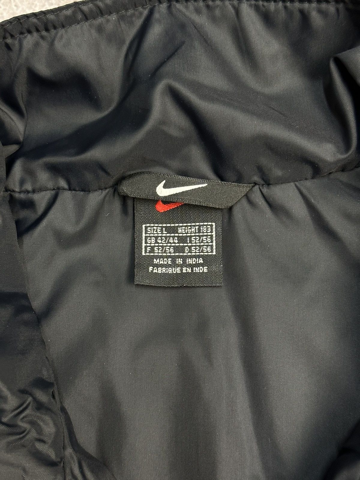Nike × Vintage VINTAGE NIKE Y2K NYLON JACKET WINDBREAKER 90s DRILL Size US L / EU 52-54 / 3 - 11 Thumbnail