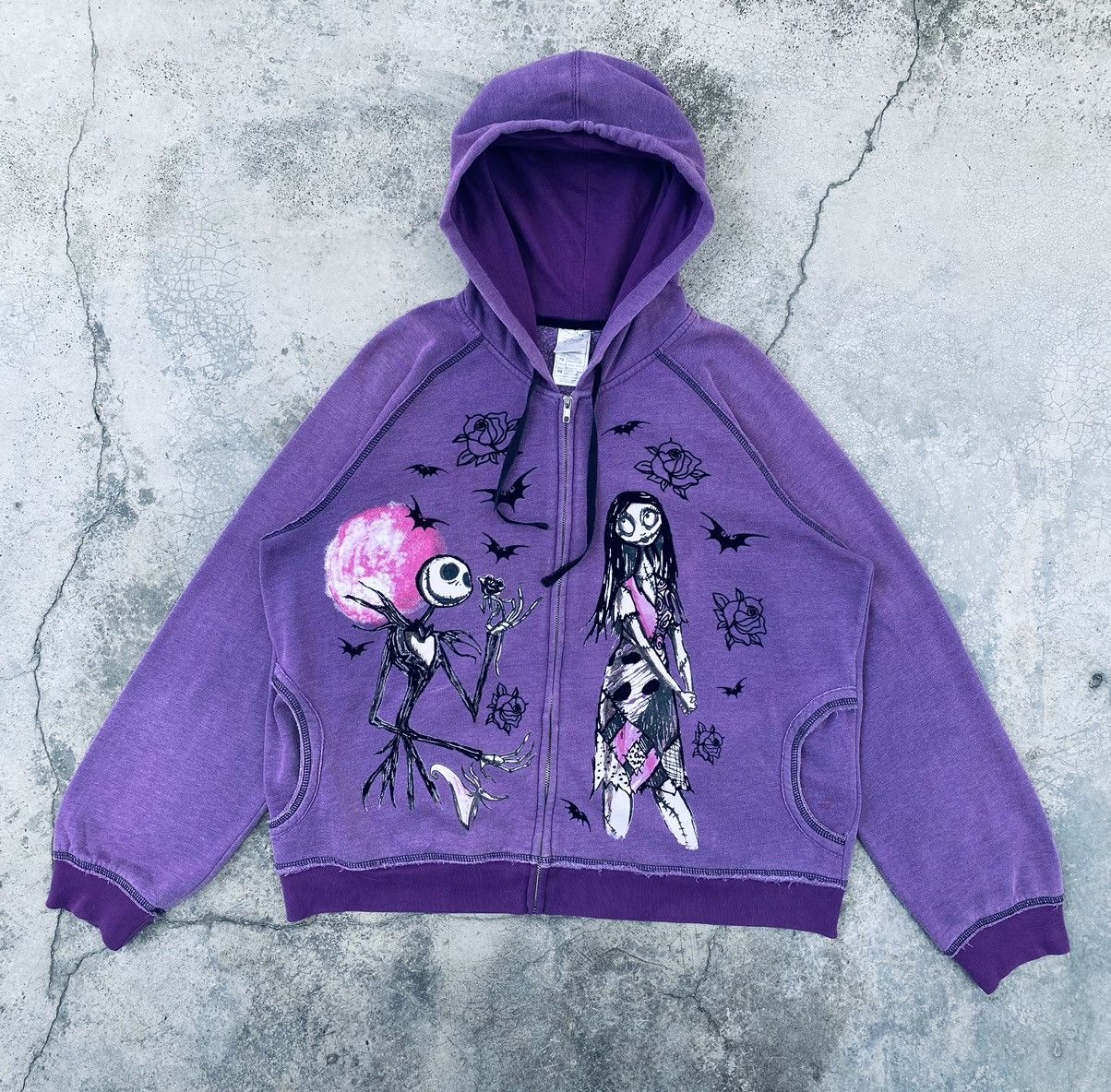 Vintage Vintage Anime The Nightmare Before Christmas Hoodie Size US L / EU 52-54 / 3 - 1 Thumbnail