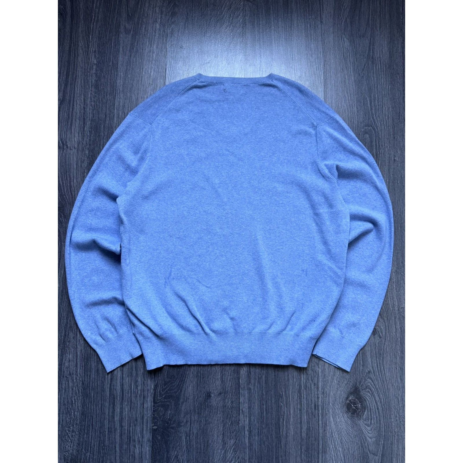 Polo Ralph Lauren × RRL Ralph Lauren × Vintage Vintage Polo Blue Classic Sweater Size US L / EU 52-54 / 3 - 7 Thumbnail