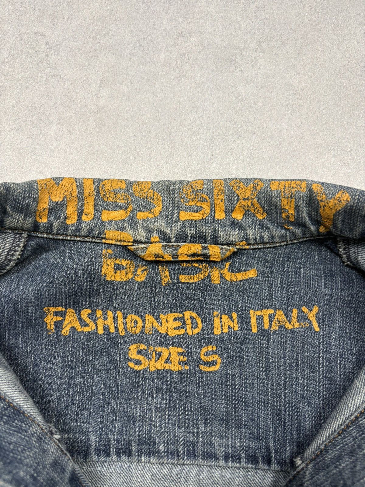 Miss Sixty Vintage 2000s Miss Sixty Y2K Denim Slim Jacket Brink Style S Size S / US 4 / IT 40 - 15 Thumbnail