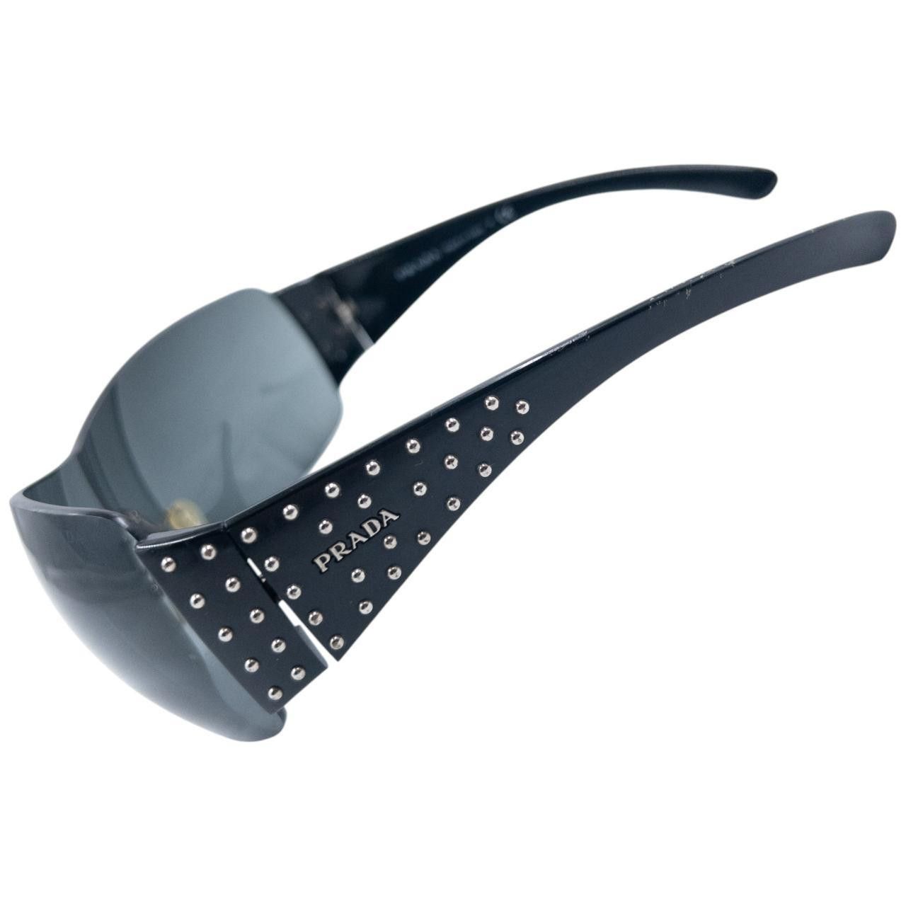 Prada Vintage Prada Studded Sunglasses Size ONE SIZE - 3 Thumbnail
