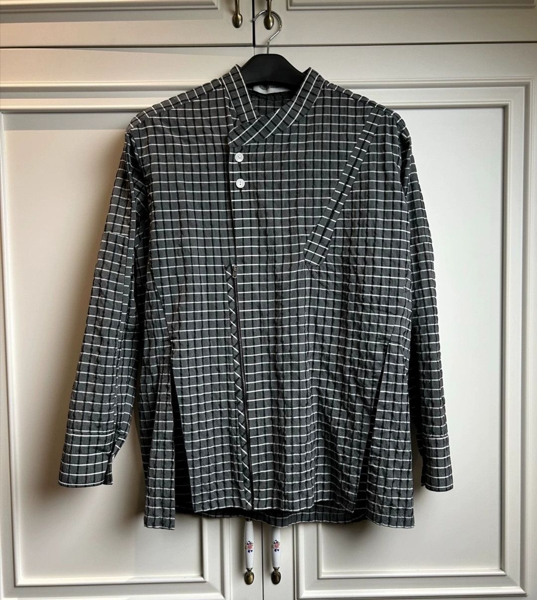 Kiko Kostadinov Kiko Kostadinov Plaid Shirt Size US S / EU 44-46 / 1 - 1 Thumbnail