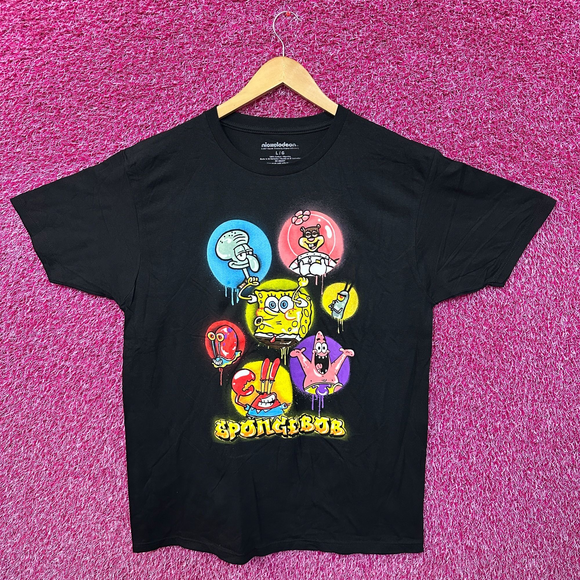 Nickelodeon SpongeBob SquarePants Animated Series Nickelodeon Tee L Size US L / EU 52-54 / 3 - 1 Thumbnail
