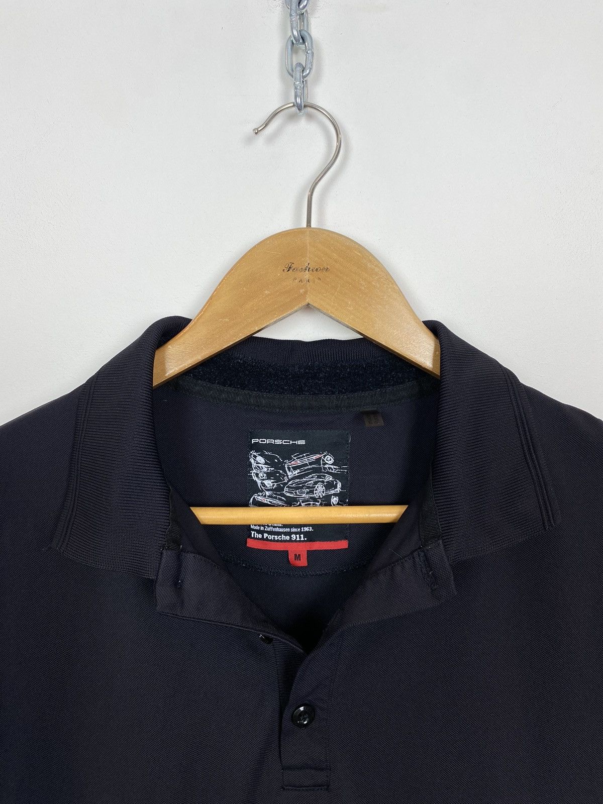 Designer × Porsche Design Porsche Short Sleeve Polo Short Men’s Size Medium Black Size US M / EU 48-50 / 2 - 3 Thumbnail