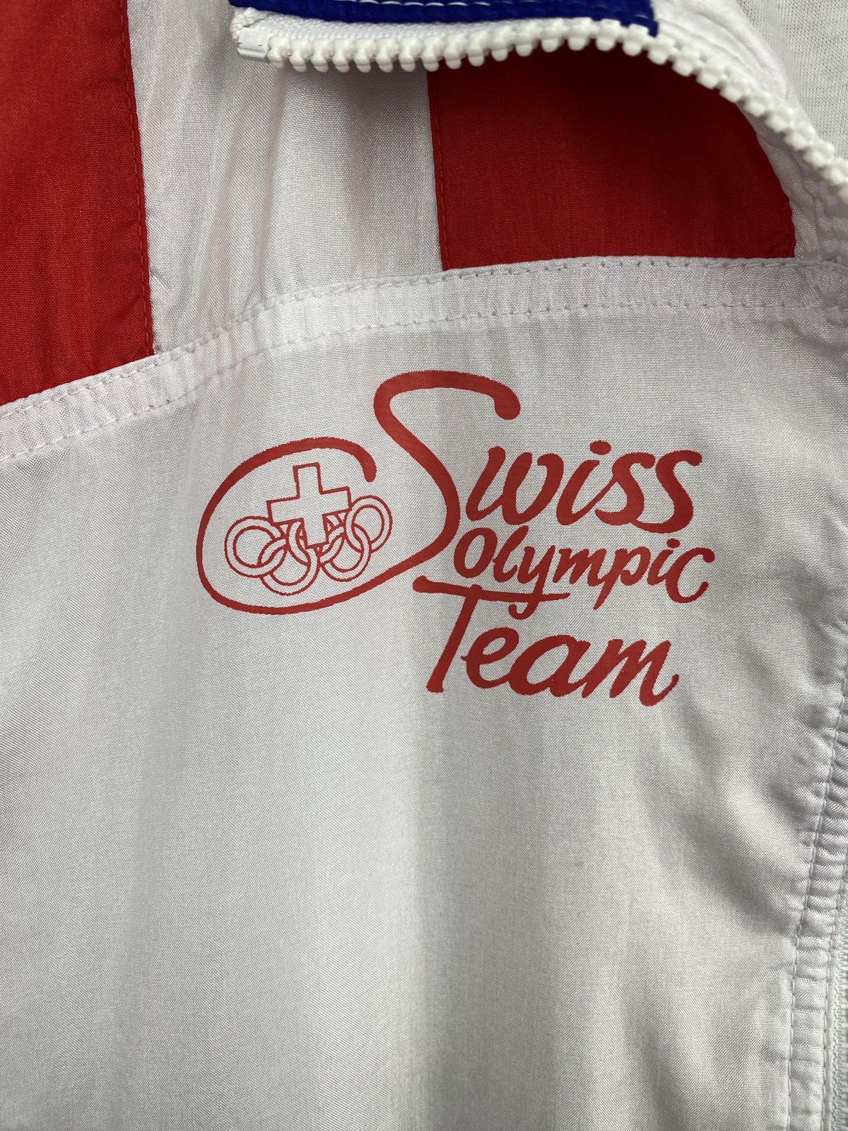 Adidas 🇨🇭 Vintage 80s Adidas Swisse Olympic Team Games Switzerland Size US M / EU 48-50 / 2 - 9 Thumbnail