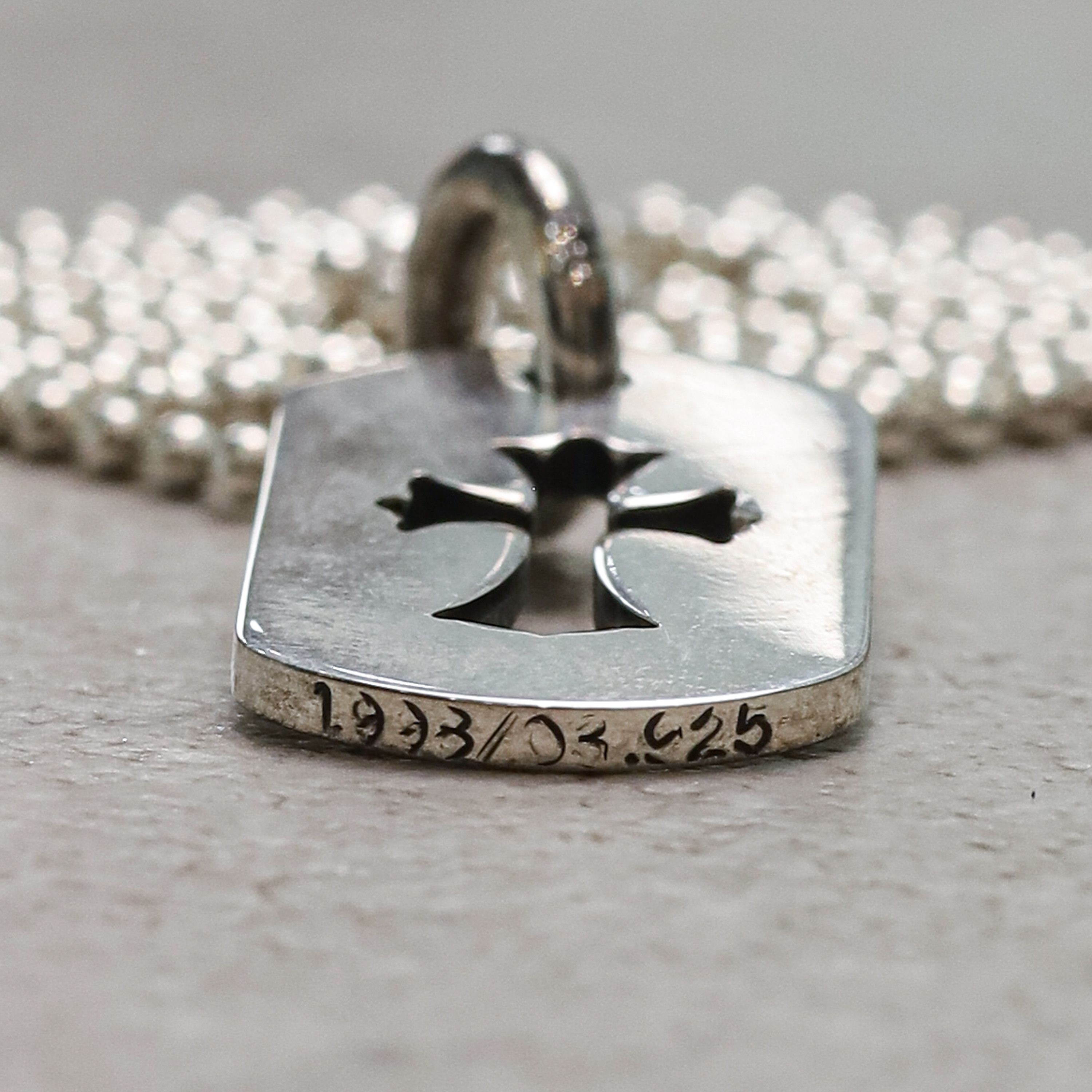 Chrome Hearts Chrome Hearts Dog Coss sliver necklace Size ONE SIZE - 2 Thumbnail