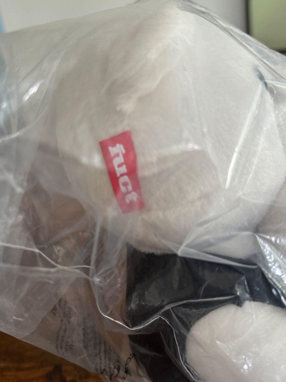 FUCT Fuct KILL PEOPLE NOT ANIMALS TEDDY White Size ONE SIZE - 2 Thumbnail