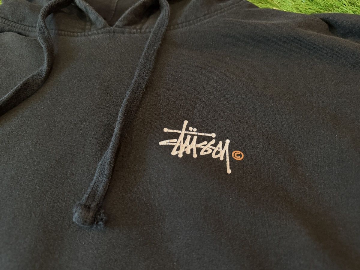 Stussy Vintage Stussy Basic Logo Script Hoodie 90s Made In USA Size US L / EU 52-54 / 3 - 5 Thumbnail