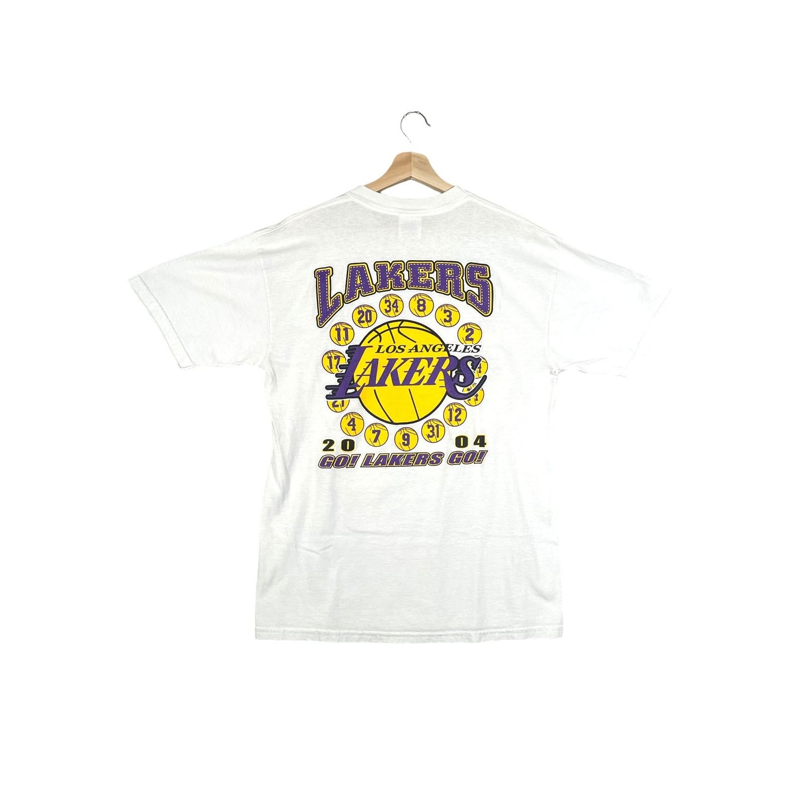 Jerzees × NBA × Vintage Vintage 2004 Los Angeles Lakers Championship T-Shirt Size US L / EU 52-54 / 3 - 2 Thumbnail