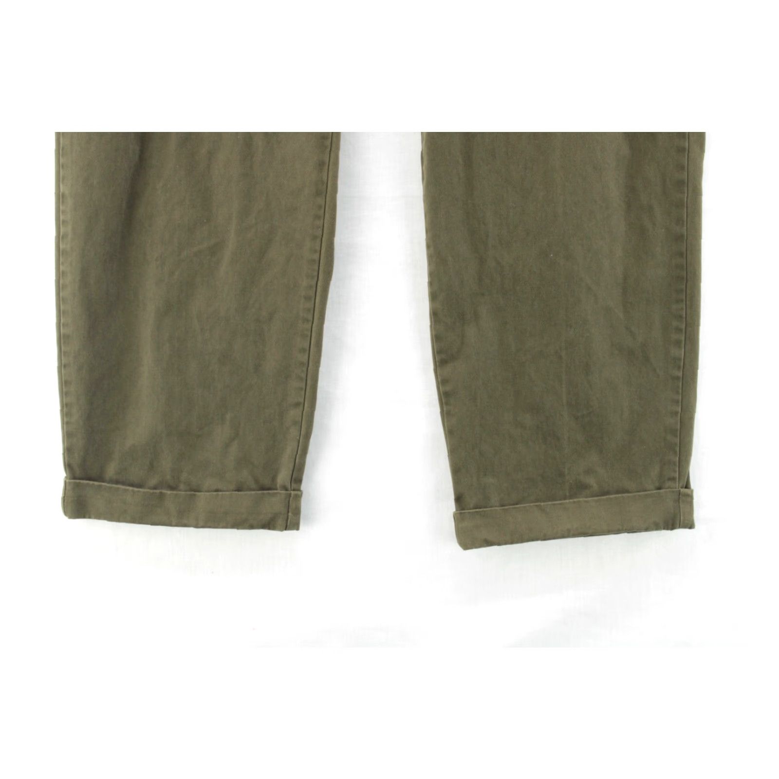 Polo Ralph Lauren VINTAGE Polo Ralph Lauren Chino Pants Mens 36 Olive Green Cuffed Preppy 90s Size US M / EU 48-50 / 2 - 3 Thumbnail