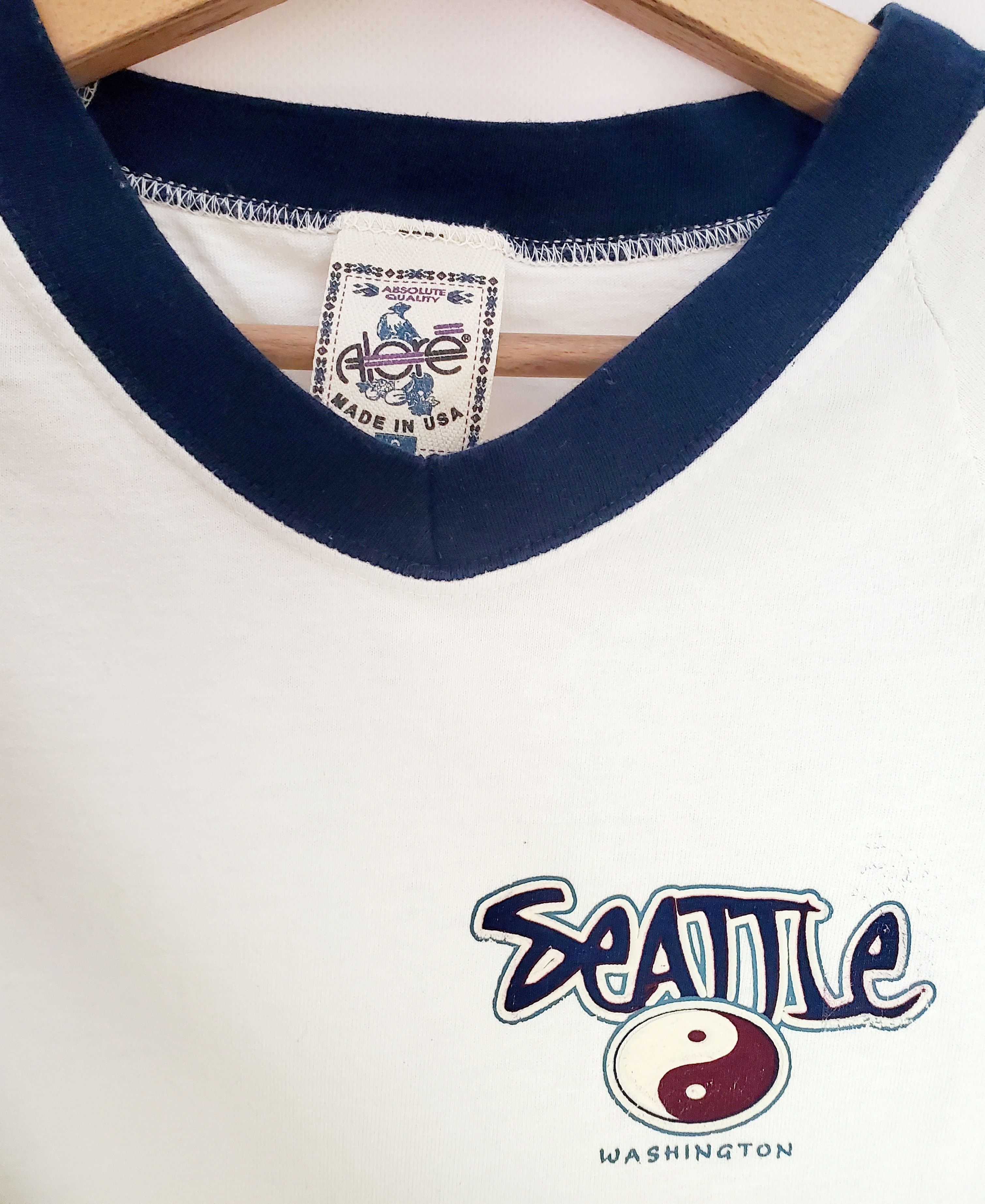 Vintage Vintage 80s made in USA Seattle Washington Tshirt size S Size US S / EU 44-46 / 1 - 2 Thumbnail