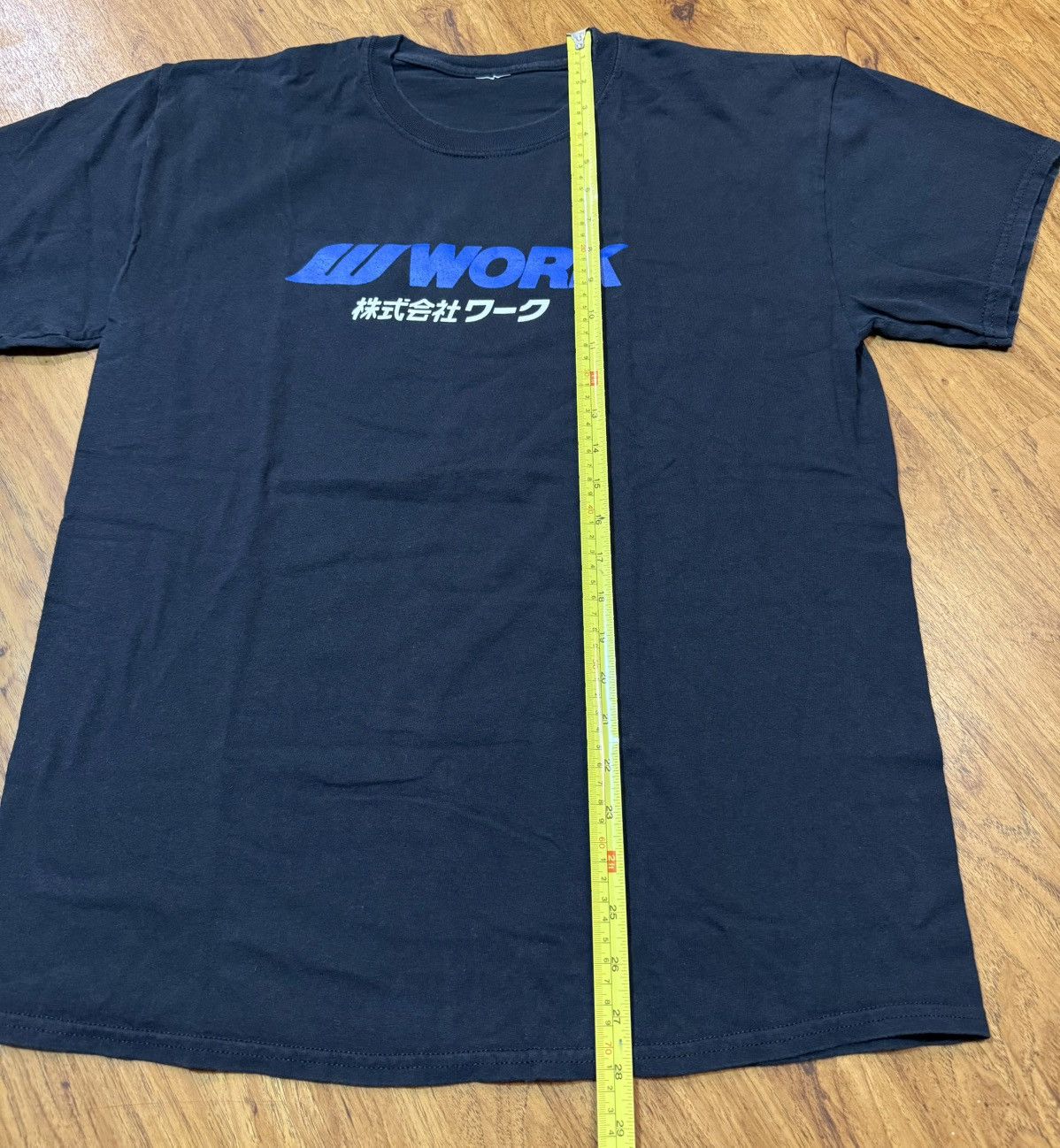 Other Vintage 90’s Y2K WORK WHEEL T Shirt Racing Import Car Japan Size US M / EU 48-50 / 2 - 5 Thumbnail