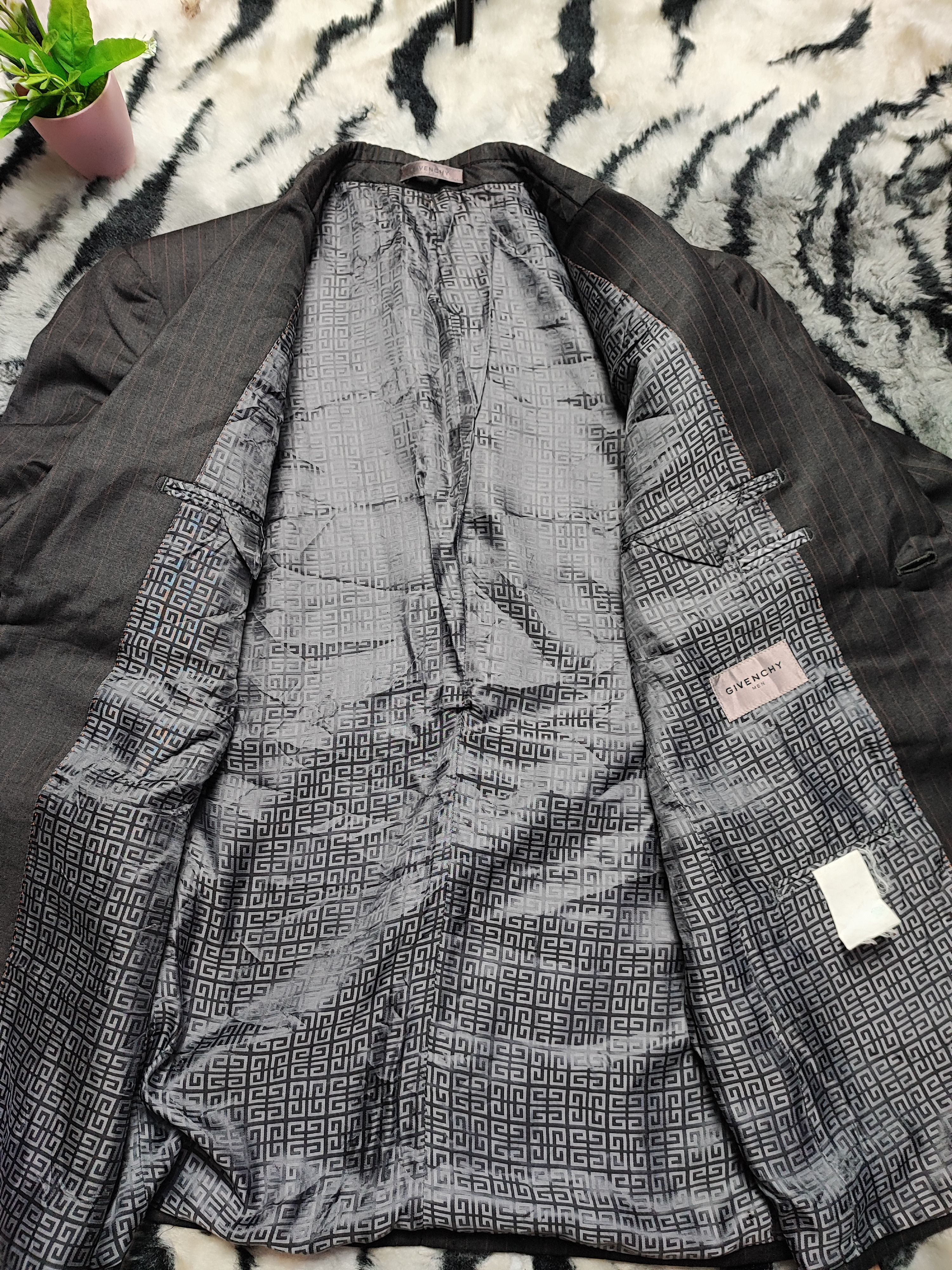 Givenchy Vintage rare Givenchy Blazer Jacket Size 44R - 17 Thumbnail