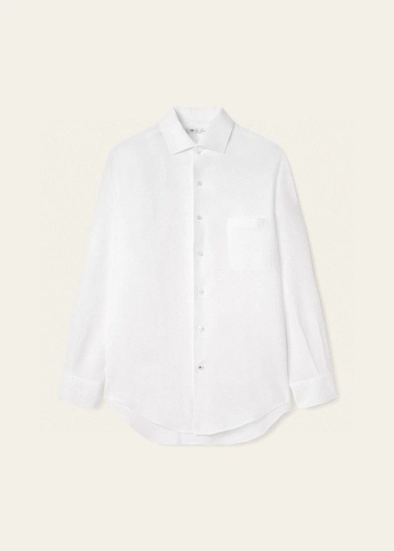 Loro Piana LORO PIANA Men's linen shirts Size US XS / EU 42 / 0 - 4 Thumbnail