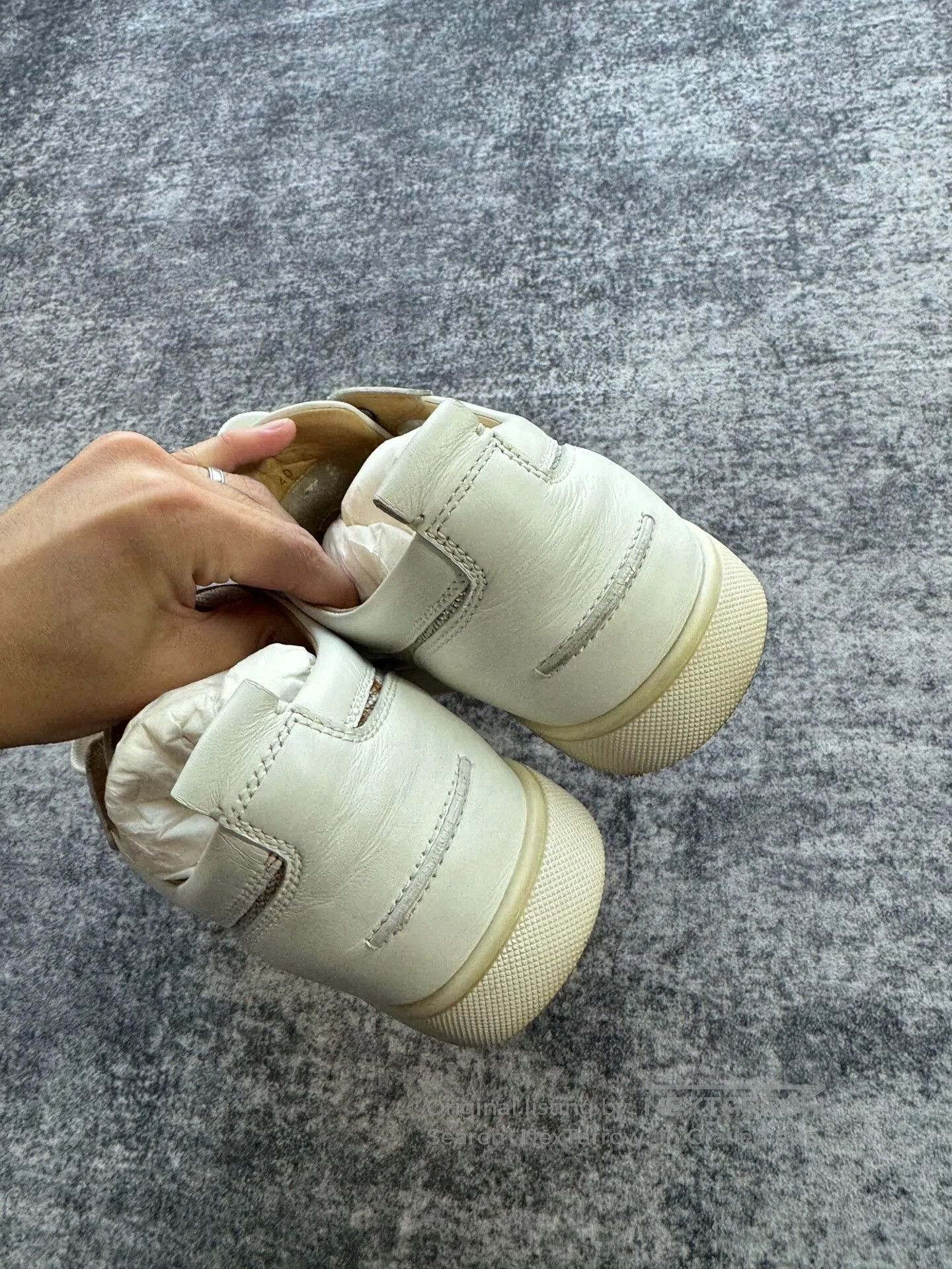 Christian Louboutin Christian Louboutin White Studded Sneakers. Size US 9.5 / IT 39.5 - 5 Thumbnail